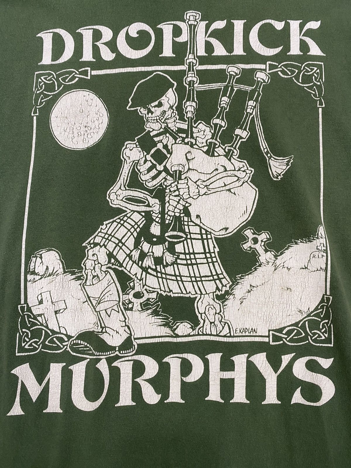 Band Tees Vintage dropkick murphys Shirt 2000’ Size US XL / EU 56 / 4 - 1 Thumbnail