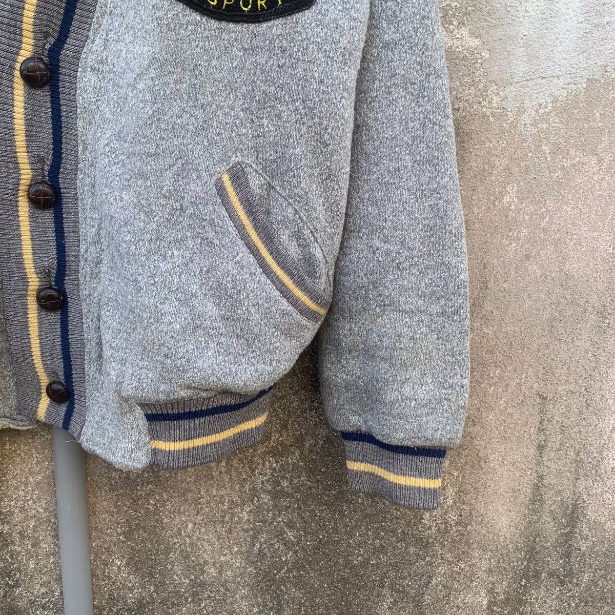 Japanese Brand Vintage Elvencedor Sherpa Fleece Jacket Cardigan Sweater Size US L / EU 52-54 / 3 - 6 Thumbnail