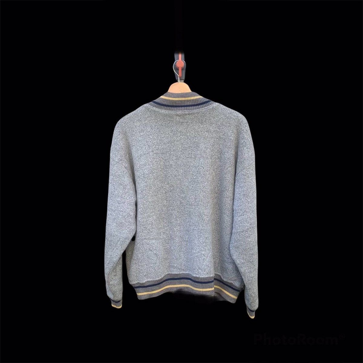 Japanese Brand Vintage Elvencedor Sherpa Fleece Jacket Cardigan Sweater Size US L / EU 52-54 / 3 - 2 Thumbnail