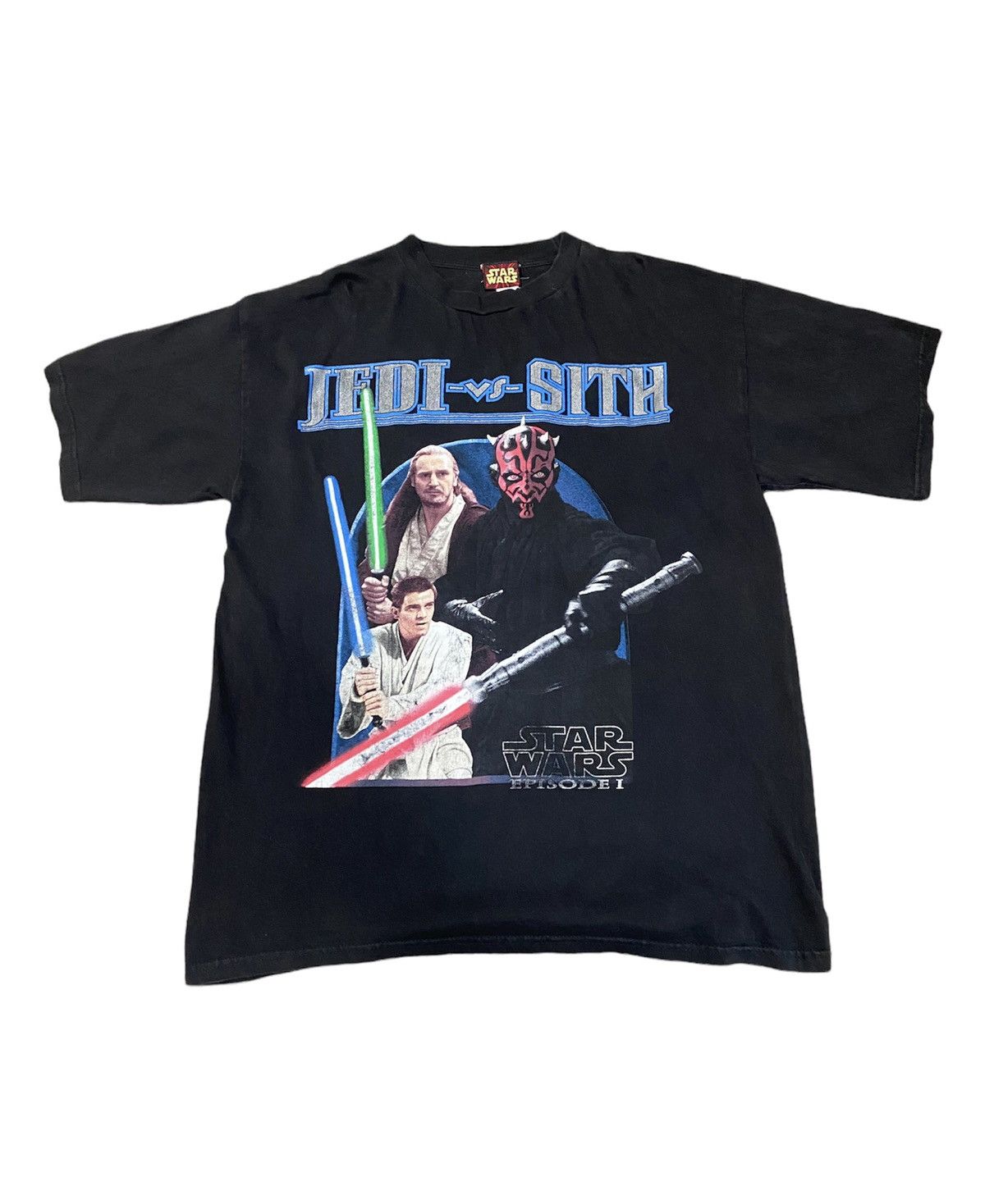 【新品】Kith Star Wars Jedi Vs Sith Vintage Size S - Kith x Star Wars Jedi Vs Sith Vintage Tee Black for