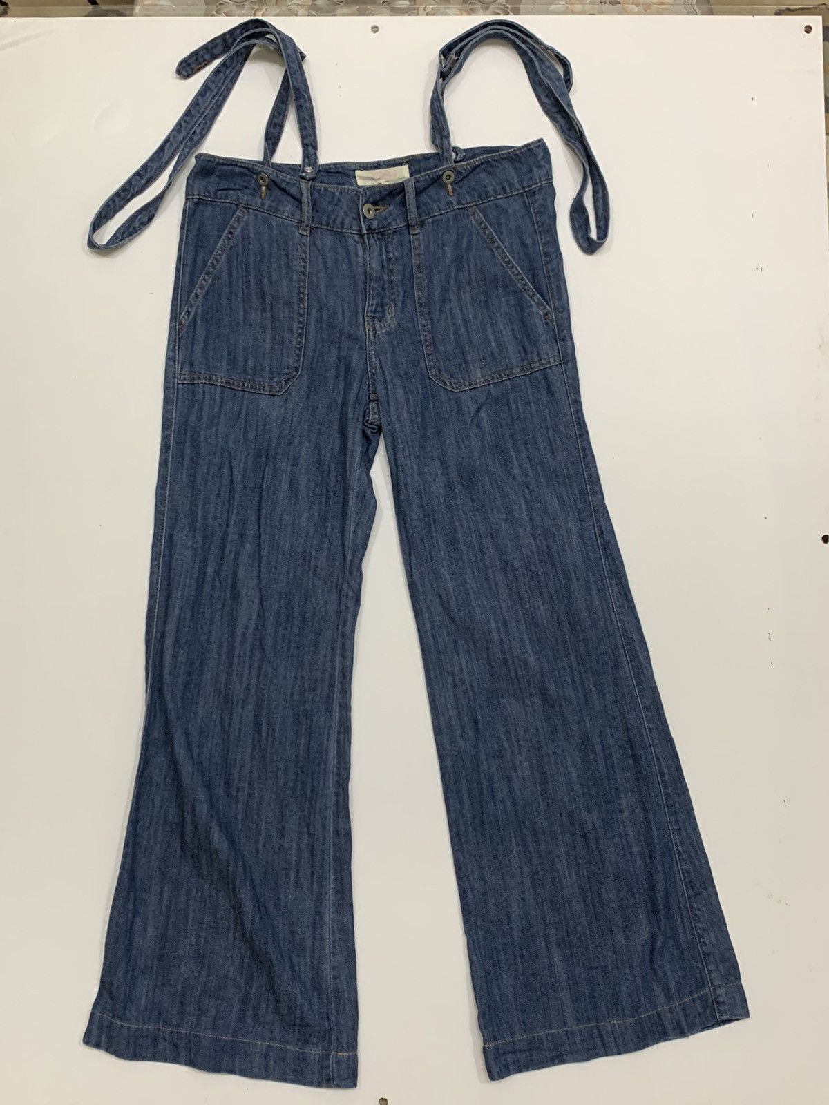 Latter Back Number Bondage Pants