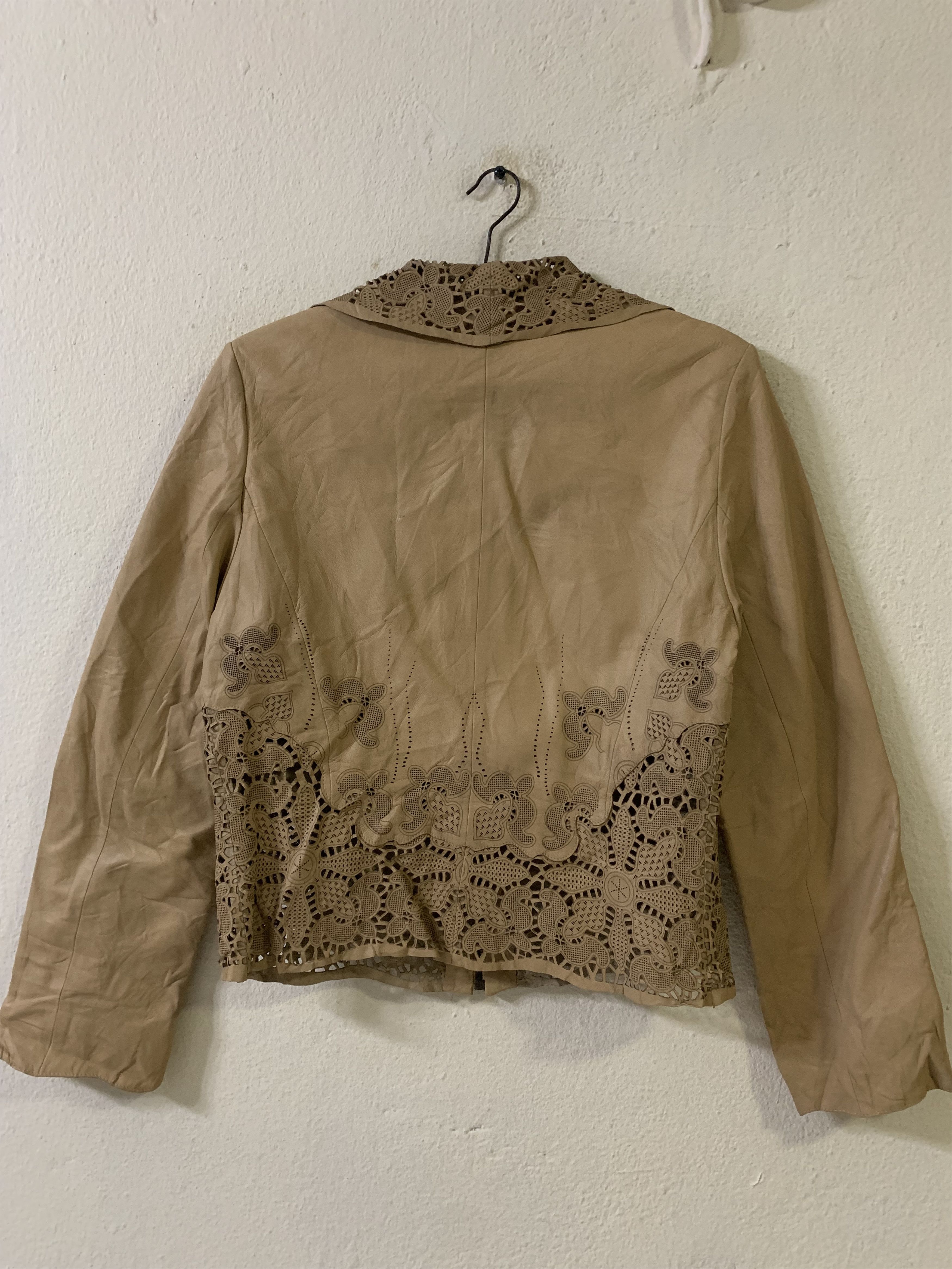 Other Rutus Nice Design Leather Jacket Size M / US 6-8 / IT 42-44 - 6 Thumbnail