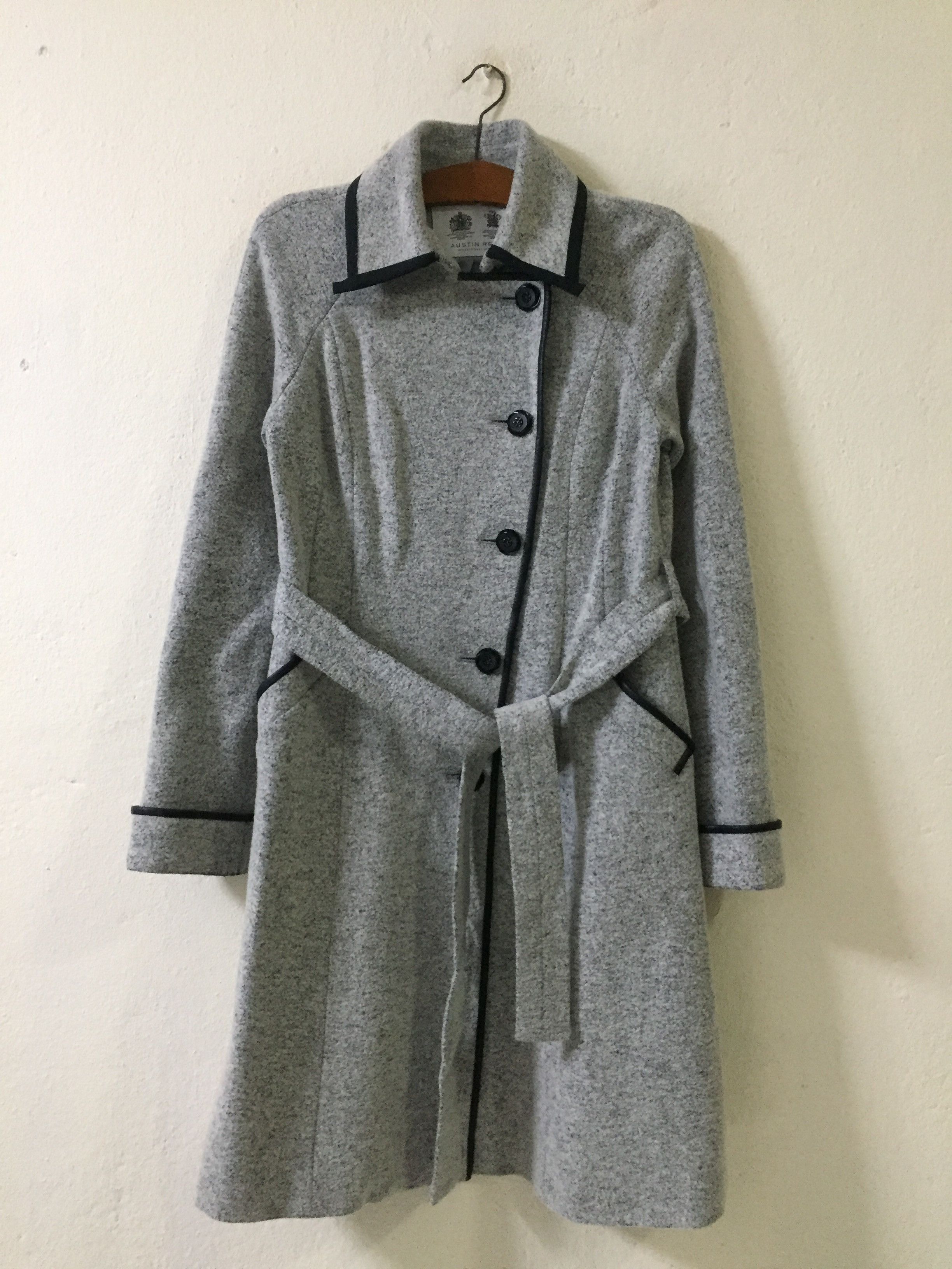 image of Austin Reed Coat in Grey, Men's (Size Small)