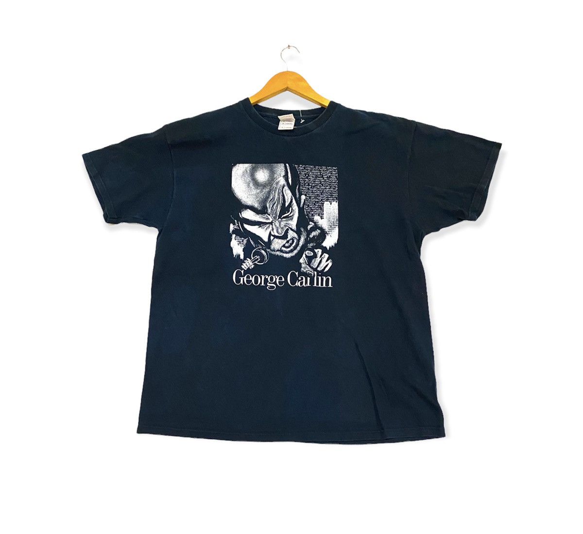 vintage 00s GEORGE CALLIN big image rare promo t-shirts