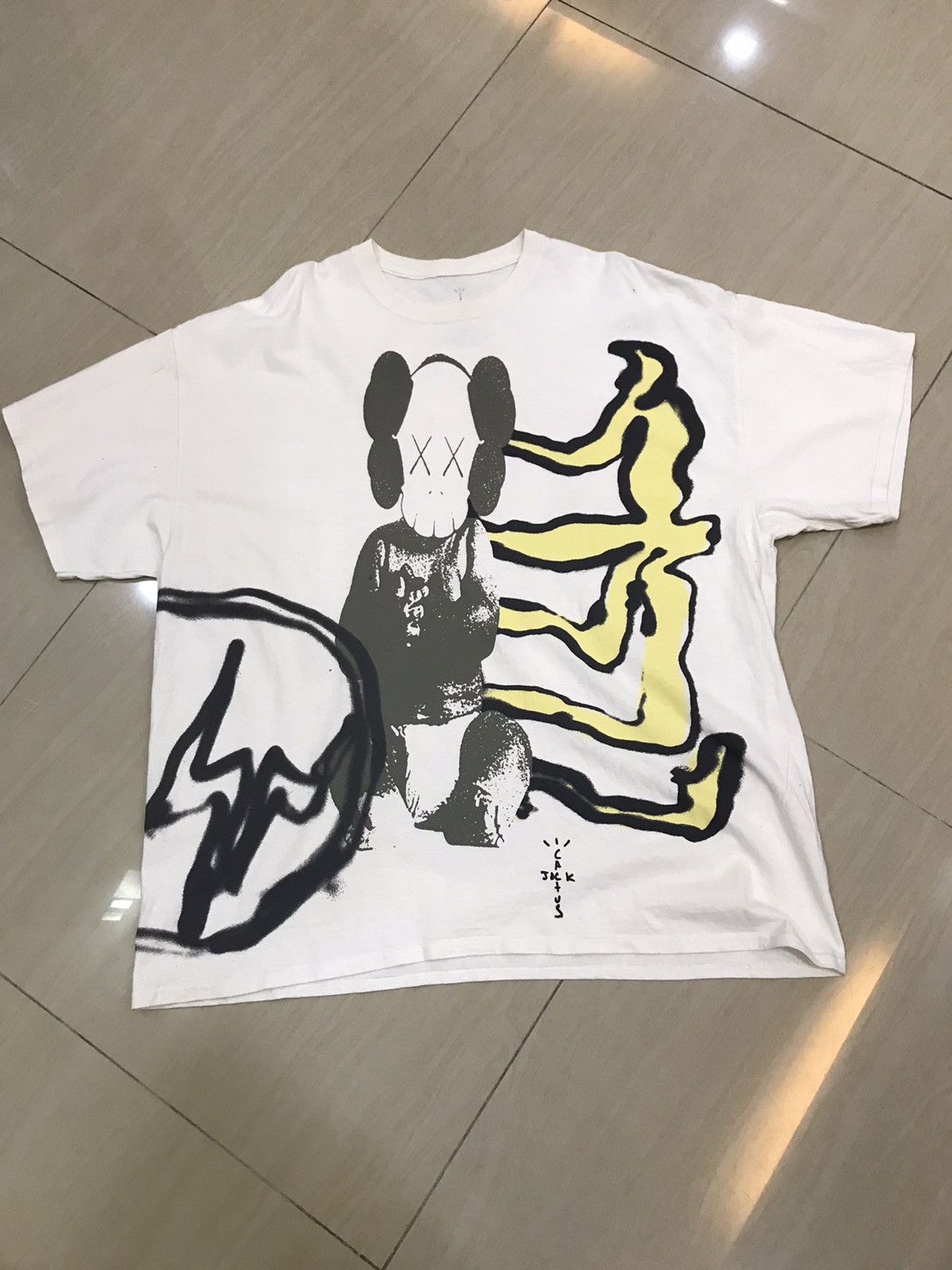 Cactus Jack x Kaws For Fragment Tee