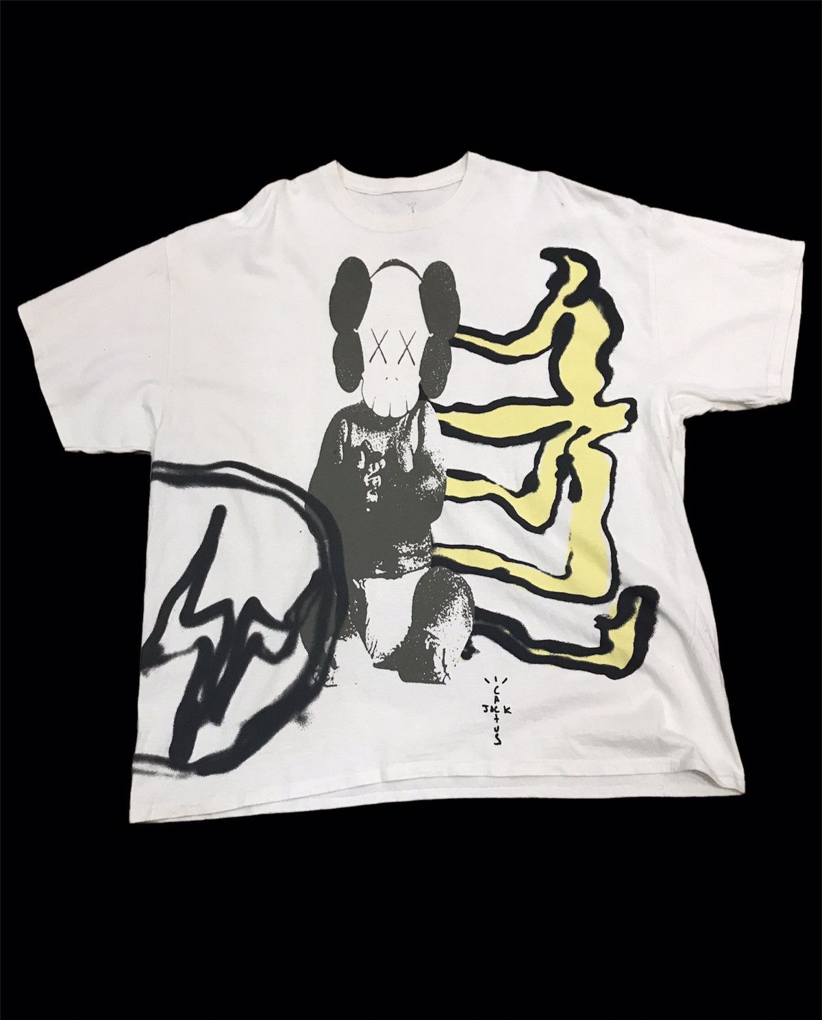 Cactus Jack x Kaws For Fragment Tee
