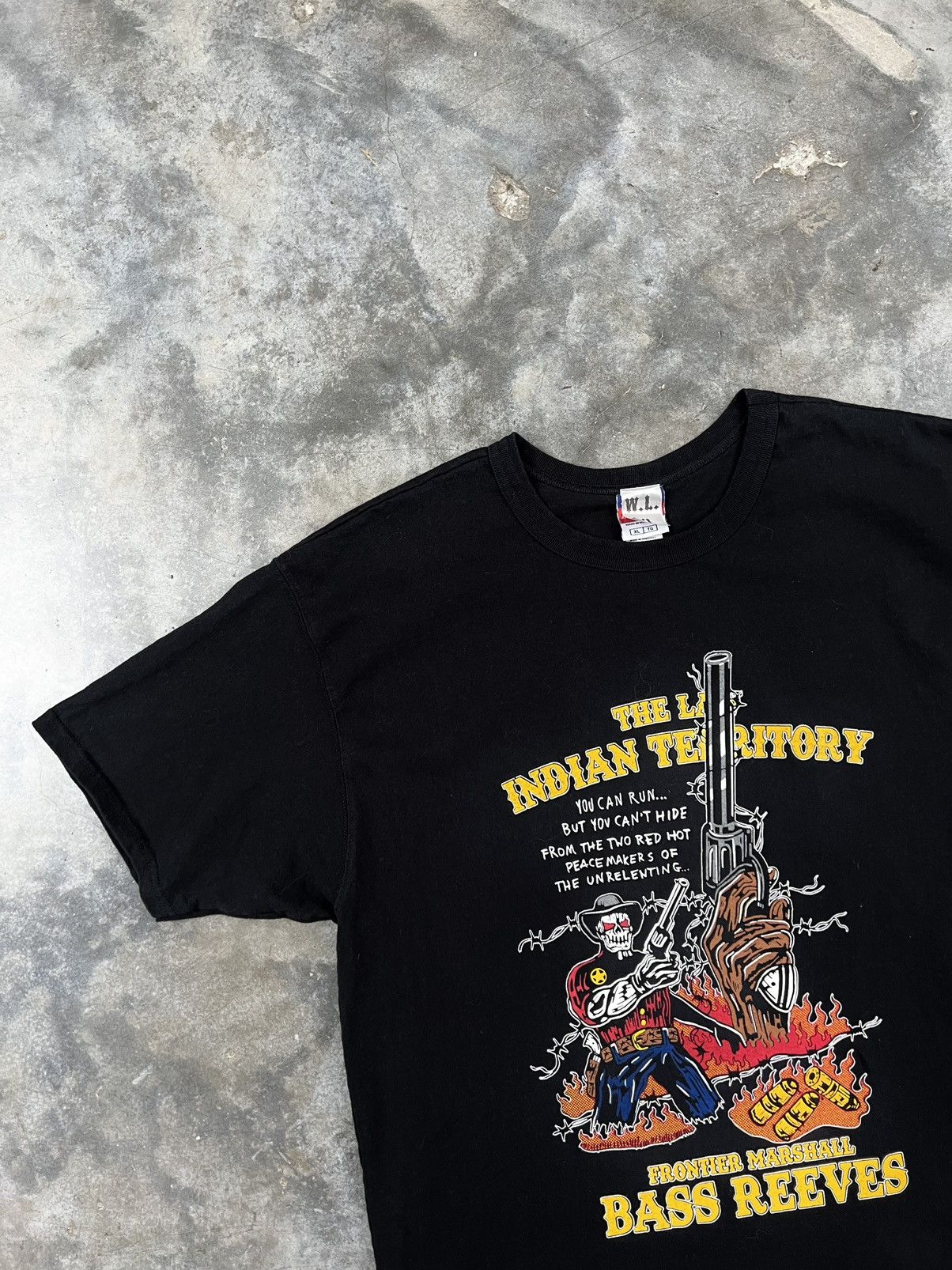 Champion × Supreme OG Warren Lotas Indian Territory Reeves Tee Black Sz. XL Size US XL / EU 56 / 4 - 2 Thumbnail