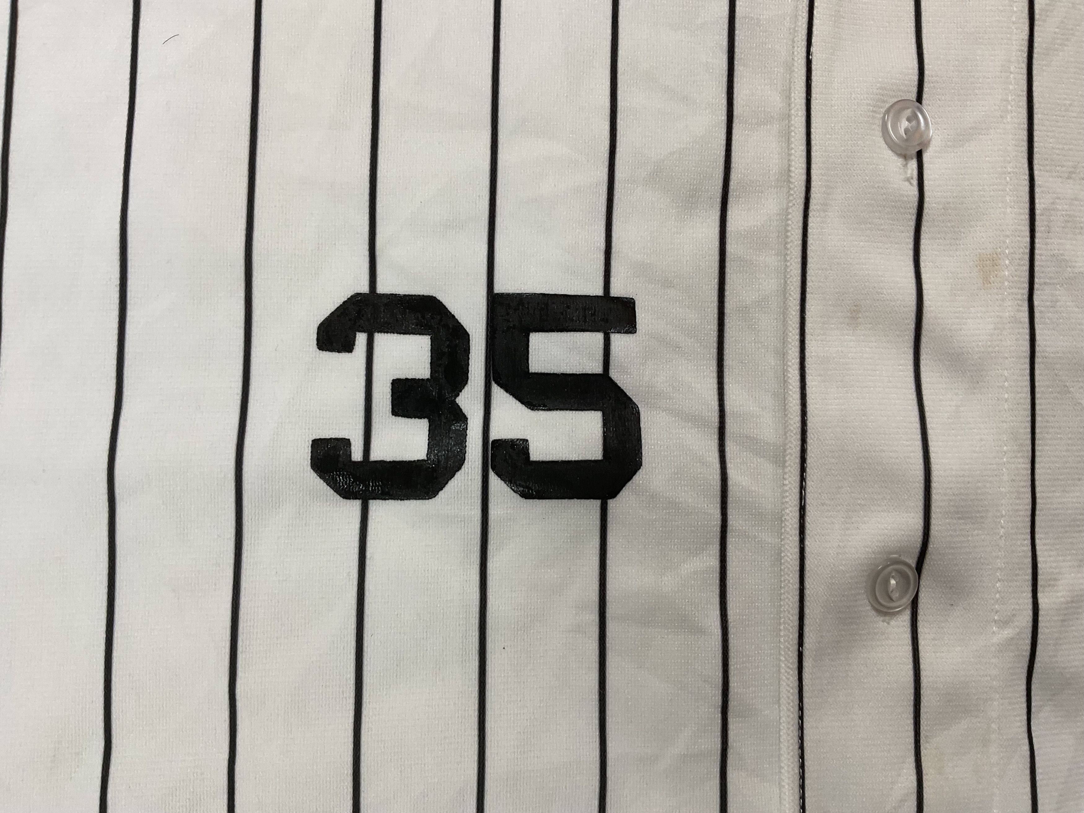 MLB Vintage 90s Chicago White Sox Thomas #35 Baseball Jersey Size US XL / EU 56 / 4 - 5 Thumbnail
