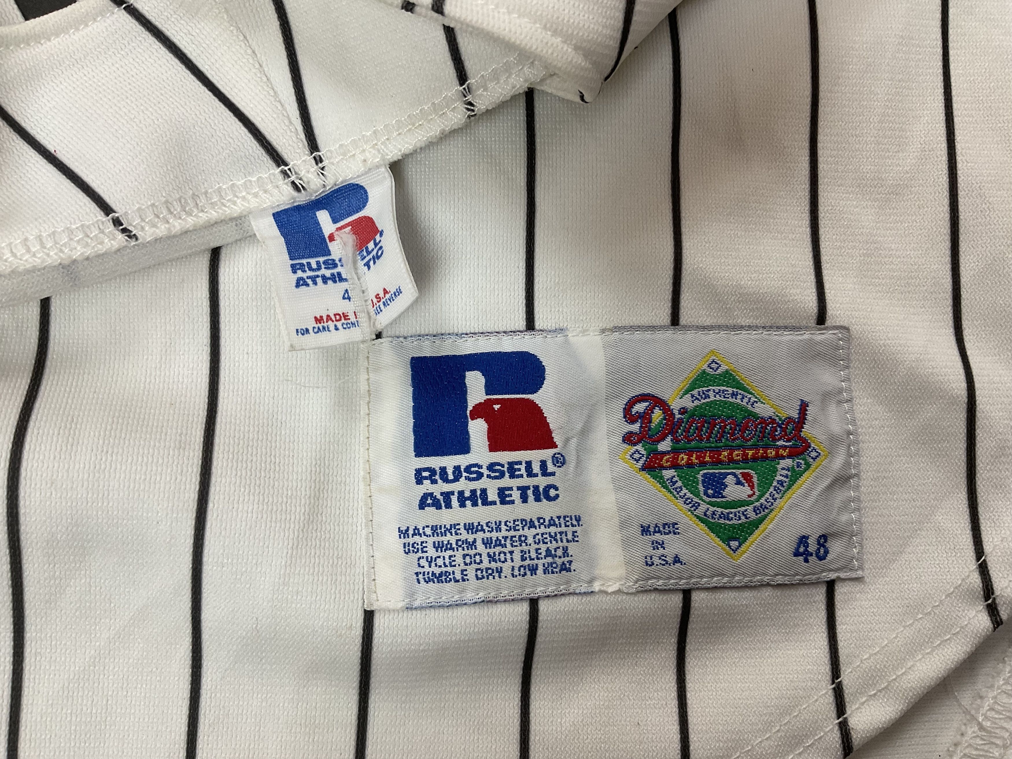 MLB Vintage 90s Chicago White Sox Thomas #35 Baseball Jersey Size US XL / EU 56 / 4 - 7 Thumbnail