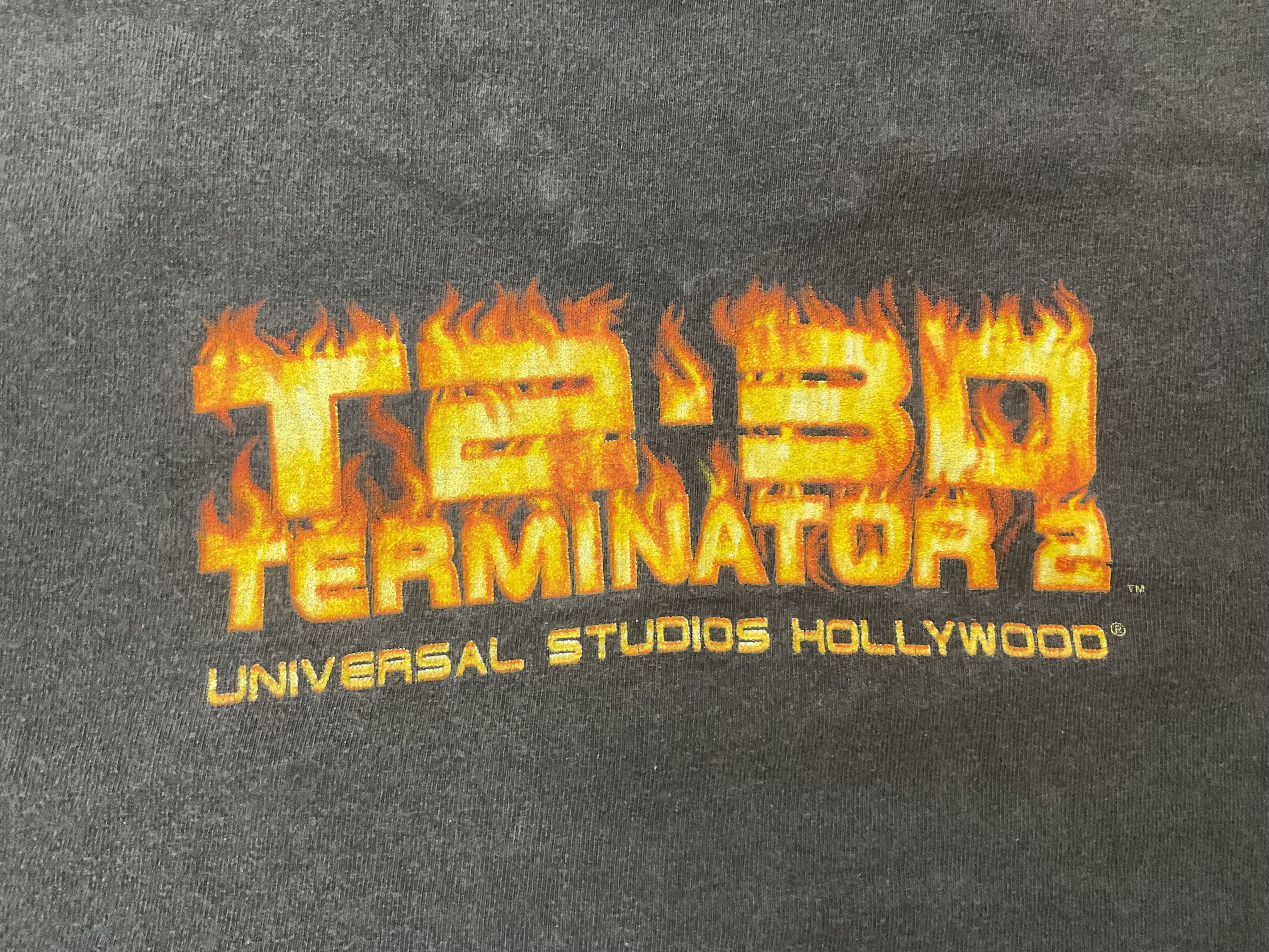 Disney Vintage 90s Universal Studios T2-3D Terminator 2 T-Shirt Size US M / EU 48-50 / 2 - 6 Thumbnail