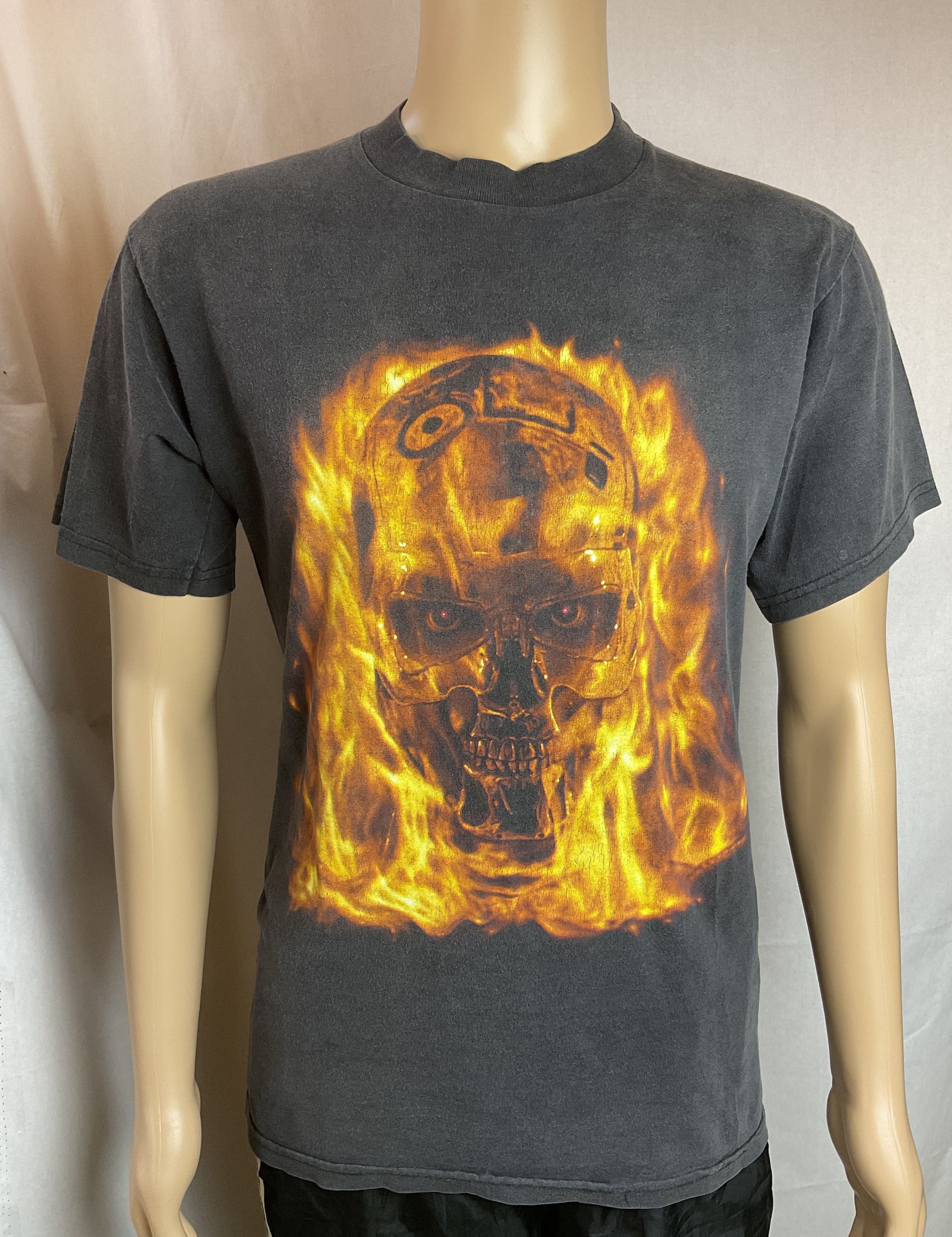 Disney Vintage 90s Universal Studios T2-3D Terminator 2 T-Shirt Size US M / EU 48-50 / 2 - 2 Thumbnail