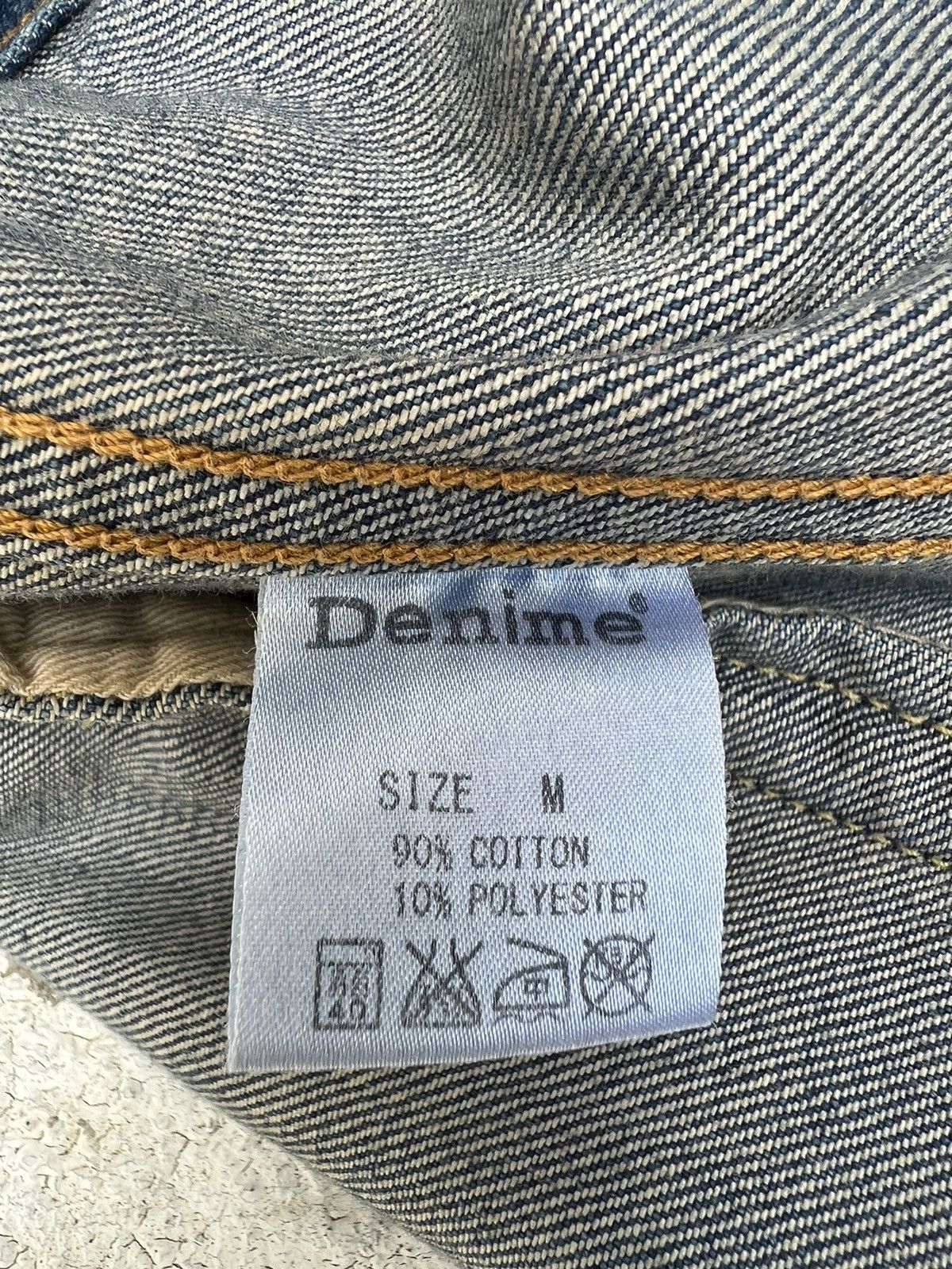 Denime Denime Japan Selvedge Fade Blue Denim Jacket Type 3 Size US S / EU 44-46 / 1 - 17 Thumbnail