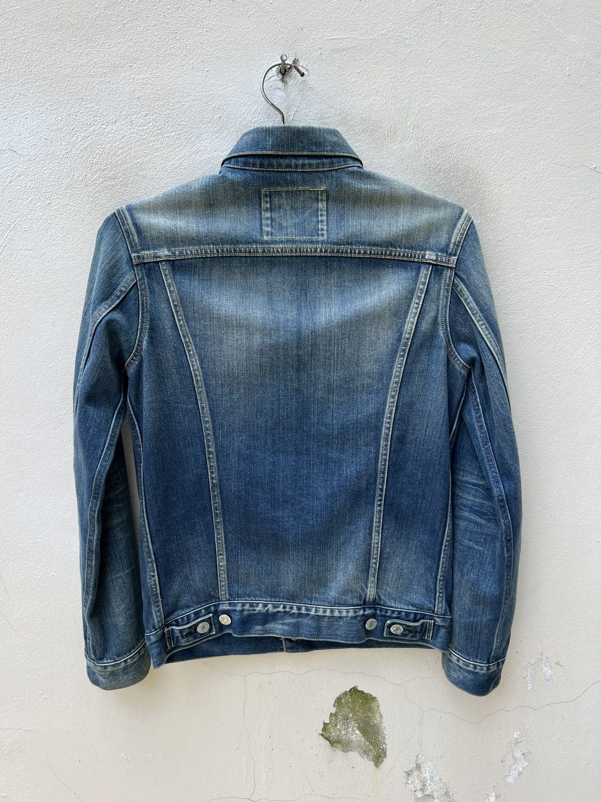 Denime Denime Japan Selvedge Fade Blue Denim Jacket Type 3 Size US S / EU 44-46 / 1 - 12 Thumbnail