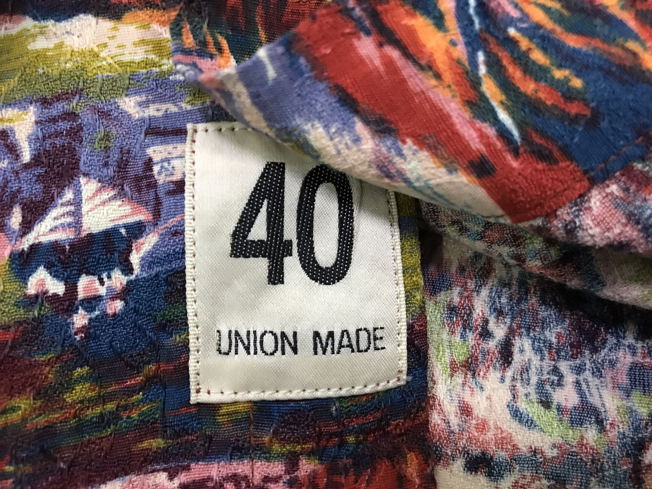 Japanese Brand ALBERMARLE Japan Crepe Rayon Hawaiian Long Sleeve Shirt Size US L / EU 52-54 / 3 - 9 Thumbnail