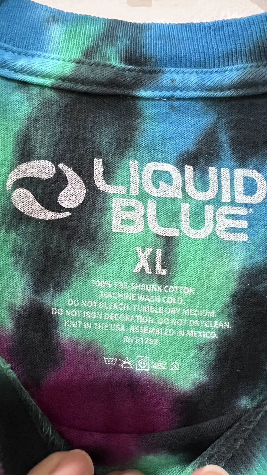 Liquid Blue × Vintage Liquid Blue Tie Dye TShirt Size XL Size US XL / EU 56 / 4 - 2 Thumbnail