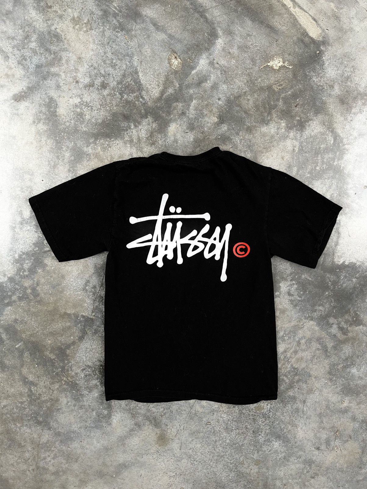 ★韓国の人気★【Stussy】★GALAXY TEE★BLACK★ Stussy Stussy Galaxy Logo Tee T-Shirt Black - L - NWT | Grailed