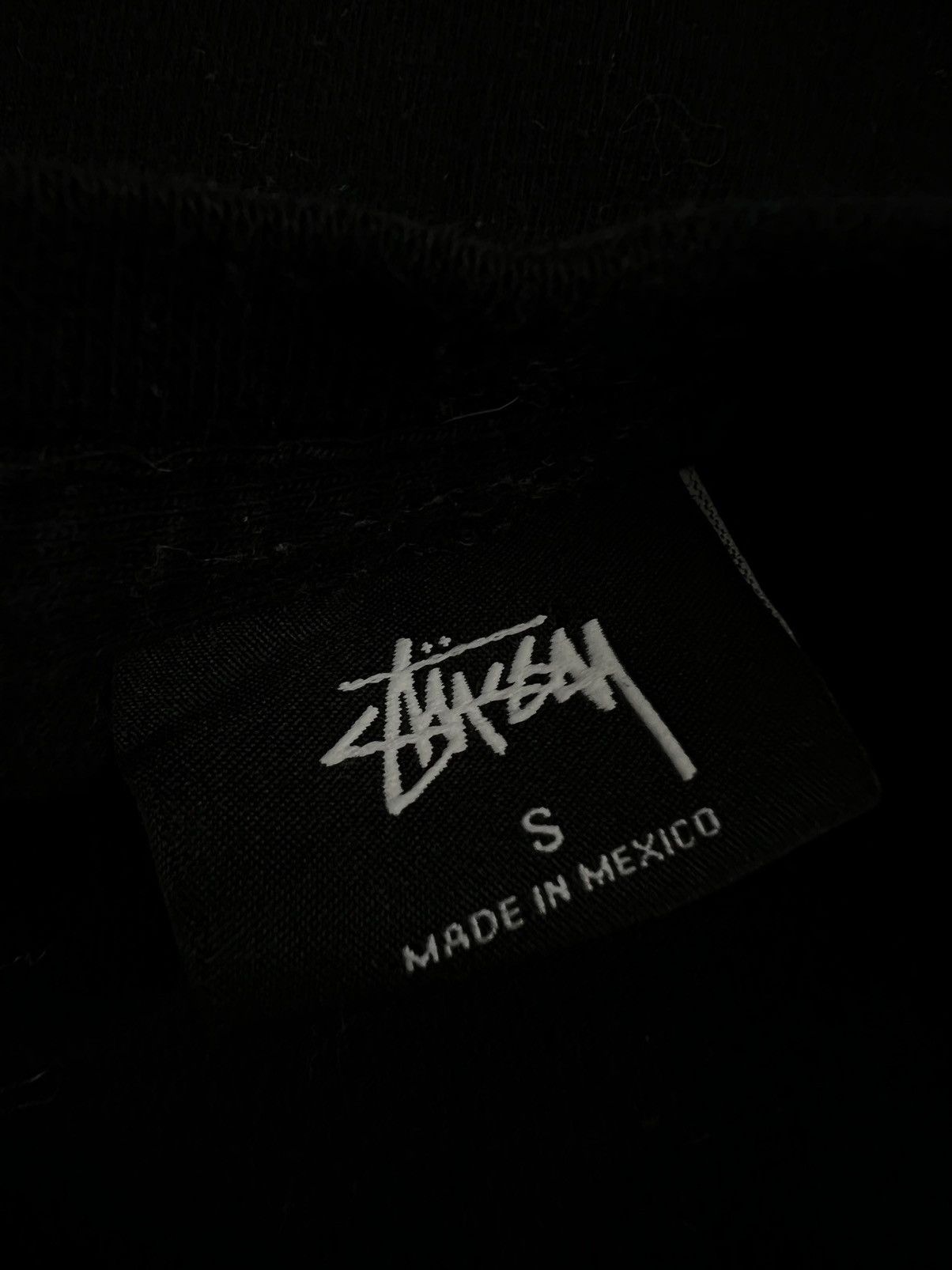 Stussy Stussy Black Stock Logo Tee Sz. Small ❄️❄️❄️ Size US S / EU 44-46 / 1 - 4 Thumbnail