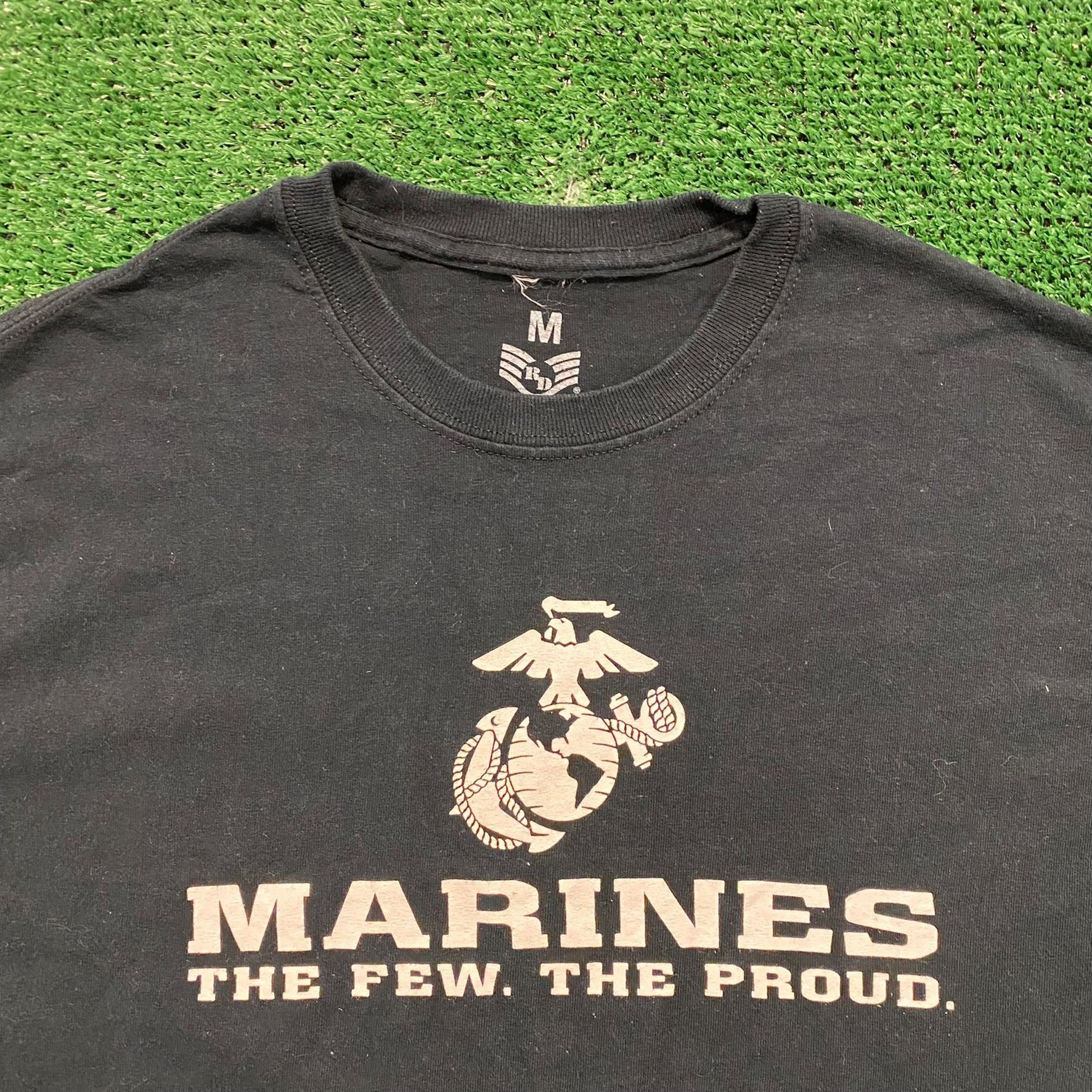 Vintage USMC Marines Vintage Marine Corps T-Shirt Size US M / EU 48-50 / 2 - 2 Thumbnail