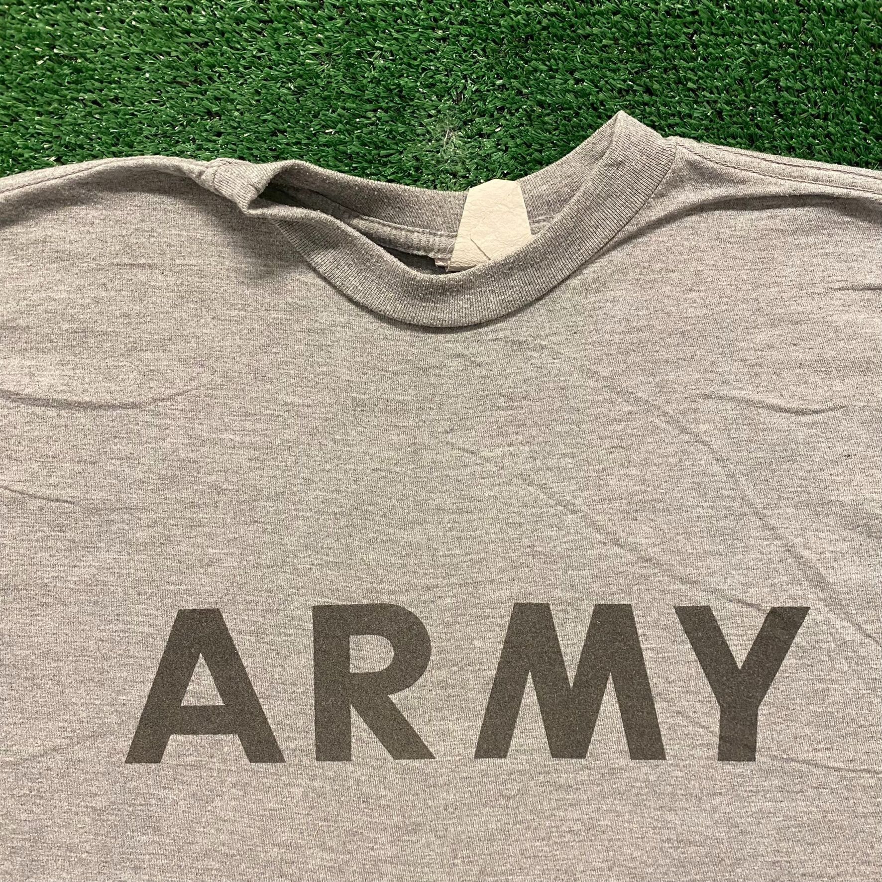 Vintage US Army Vintage 90s Boot Camp Training T-Shirt Size US M / EU 48-50 / 2 - 2 Thumbnail