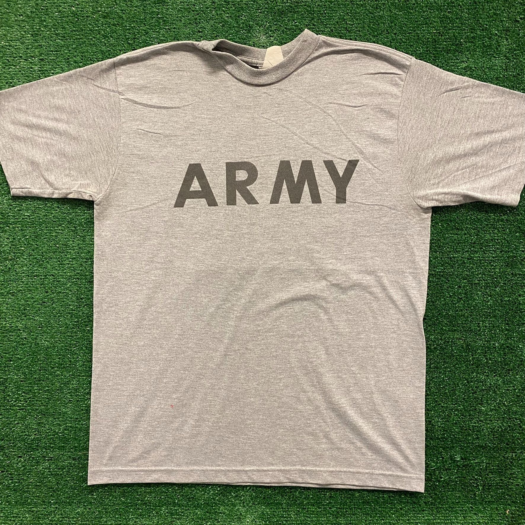Vintage US Army Vintage 90s Boot Camp Training T-Shirt Size US M / EU 48-50 / 2 - 1 Thumbnail