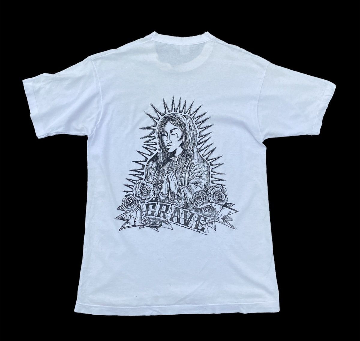 vintage 90s distressed GRAVE powell pushead
