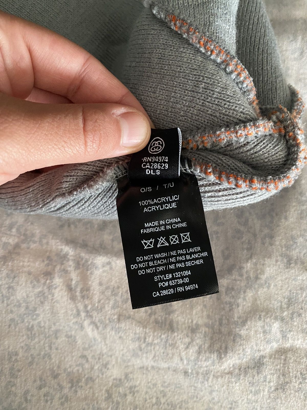 Stussy Stussy Big S Jacquard Skullcap Size ONE SIZE - 4 Thumbnail
