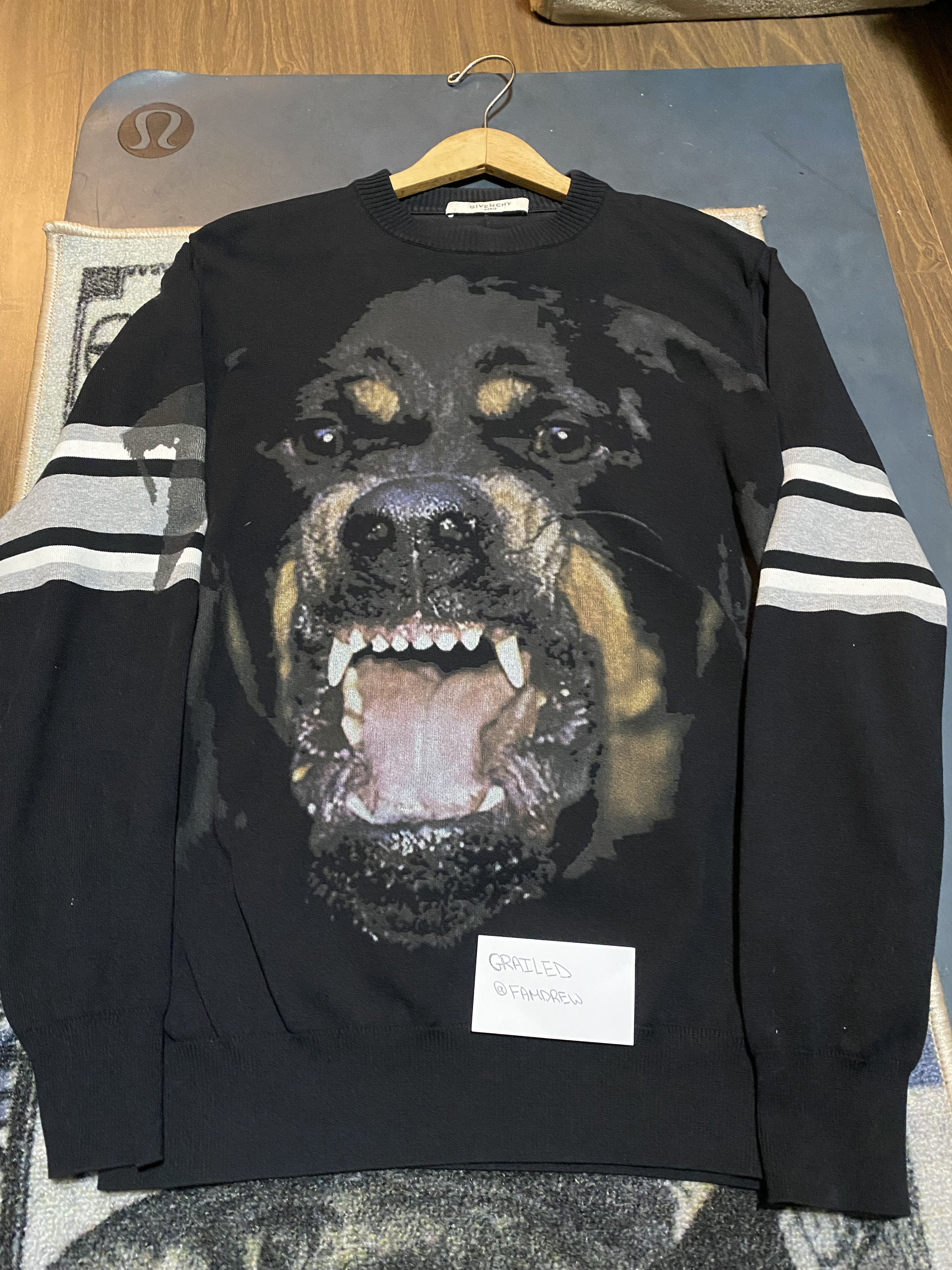 Givenchy Rottweiler Knit Sweater | Grailed