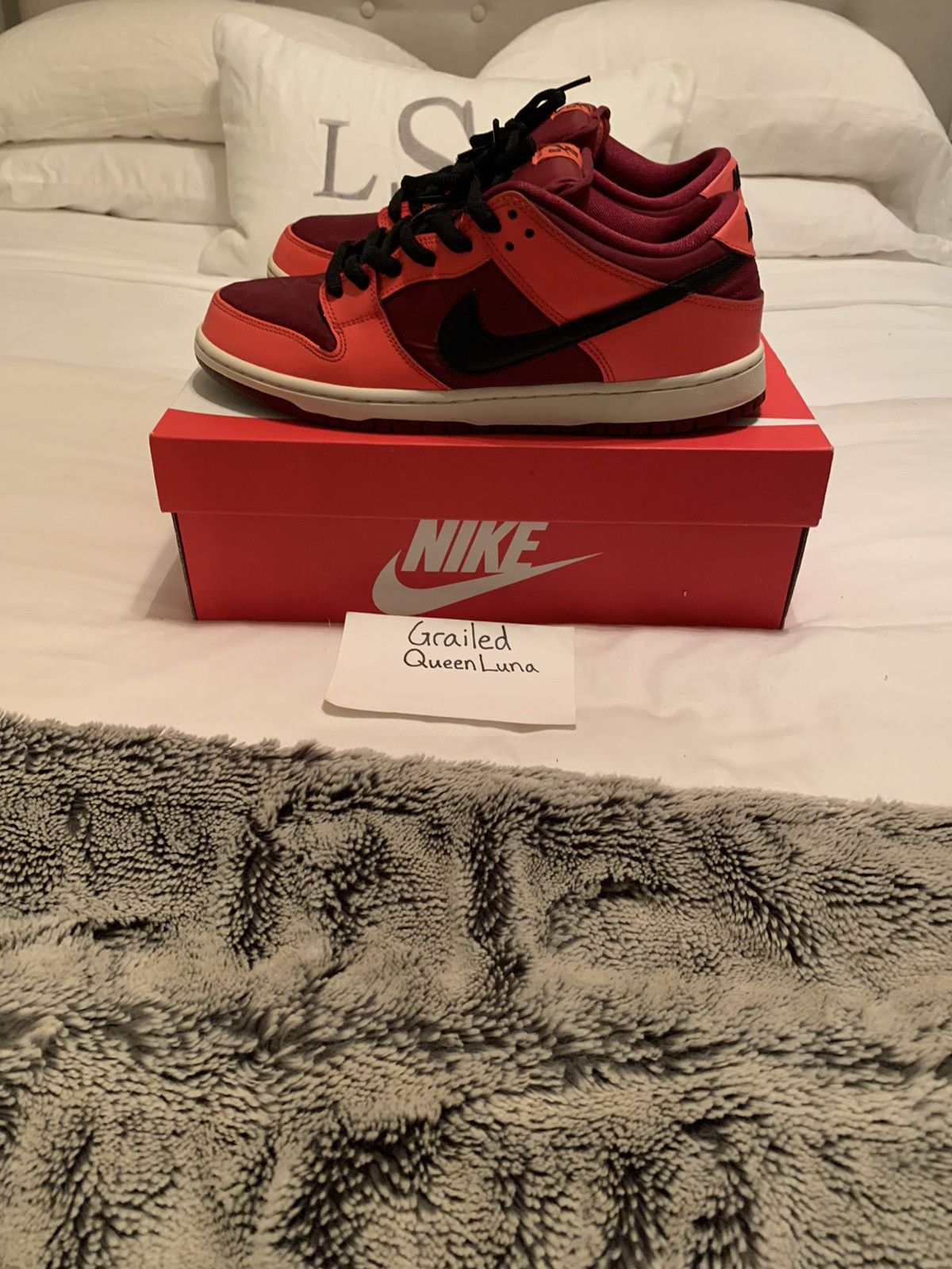 Nike Archive Nike Dunk Low Sb Laser Crimson 2014 Travis Scott Grailed