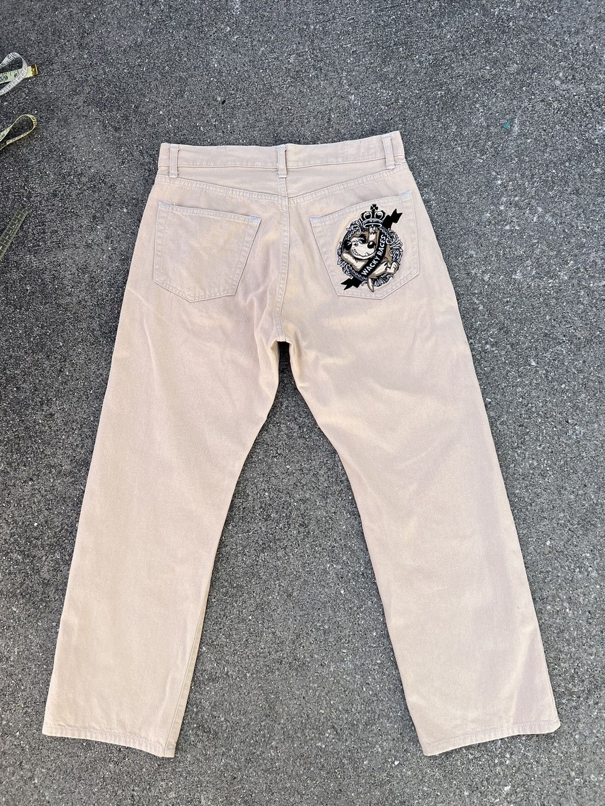 Cartoon Network Vintage 1999 Yoshiyuki Konishi Wacky Races Cartoon Jeans Size US 31 - 5 Thumbnail