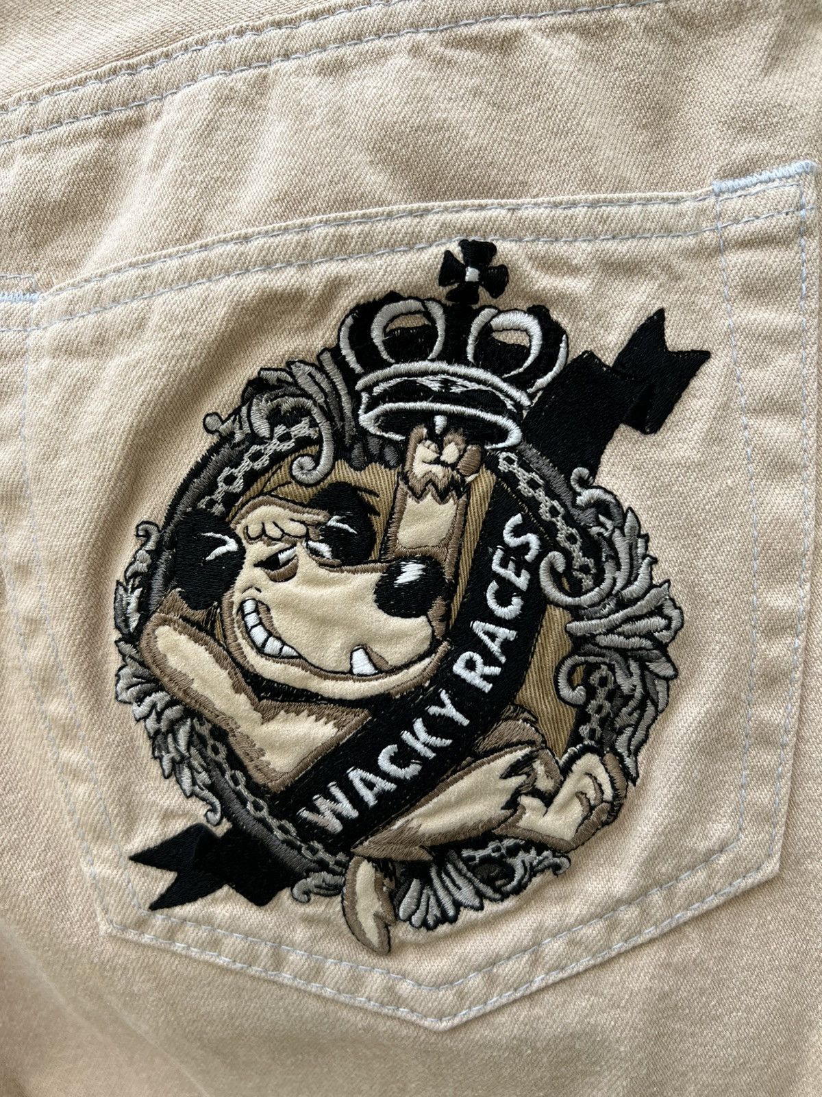 Cartoon Network Vintage 1999 Yoshiyuki Konishi Wacky Races Cartoon Jeans Size US 31 - 18 Thumbnail