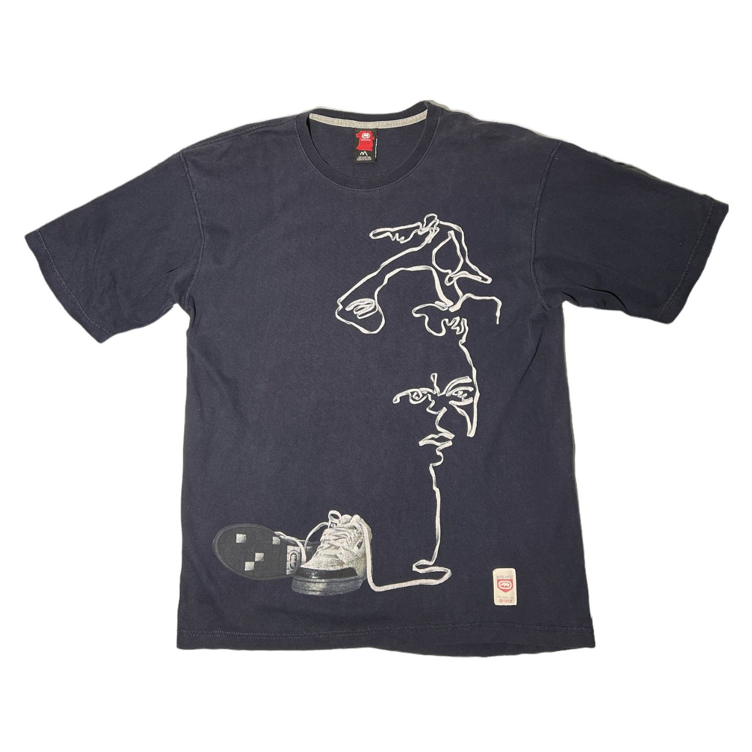 Vintage Ecko Unltd. Schoelace Face Tee