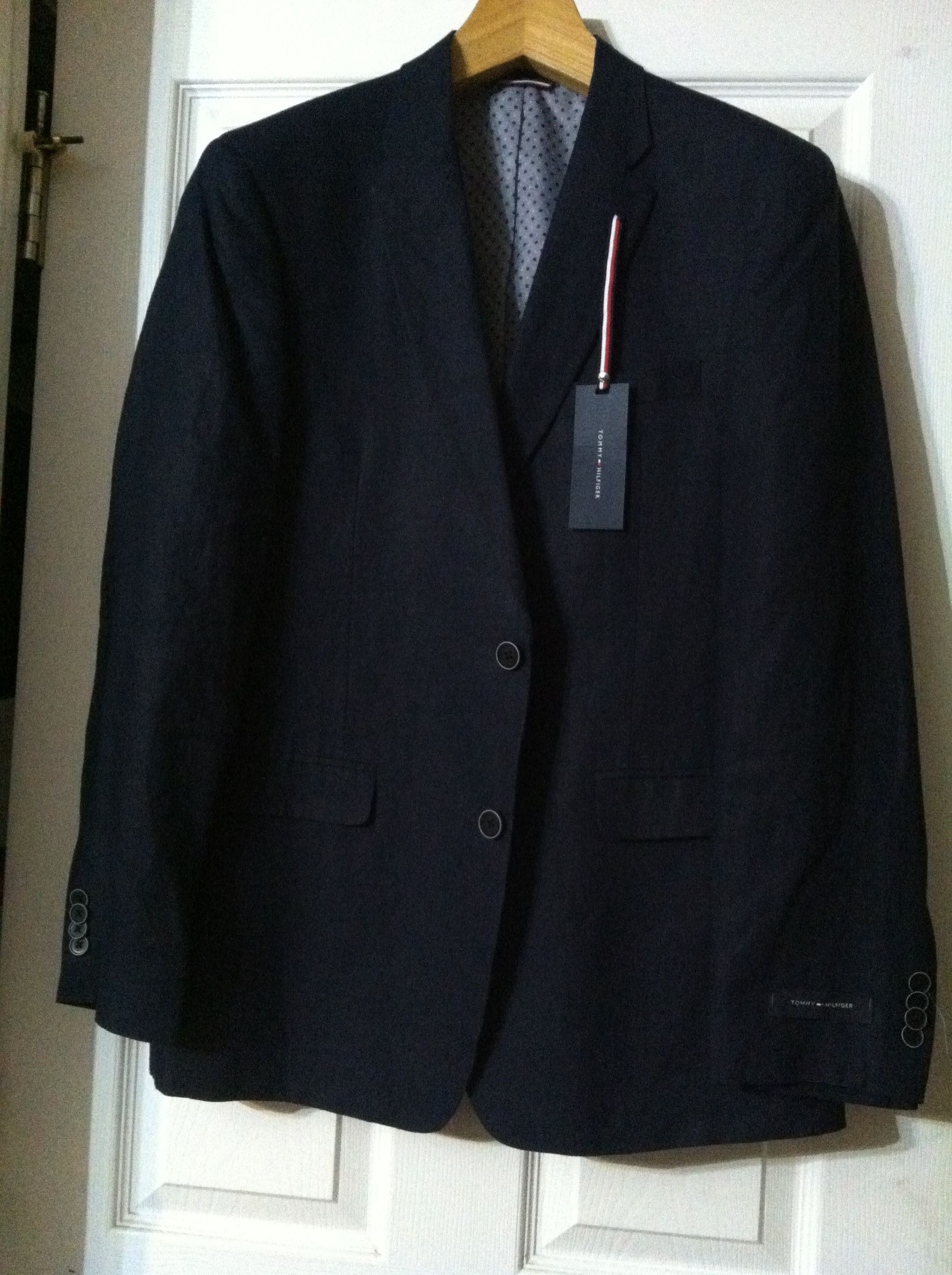 Tommy Hilfiger TOMMY HILFIGER MEN'S SPORT JACKET COAT BLAZER 40R Size 40R - 3 Thumbnail
