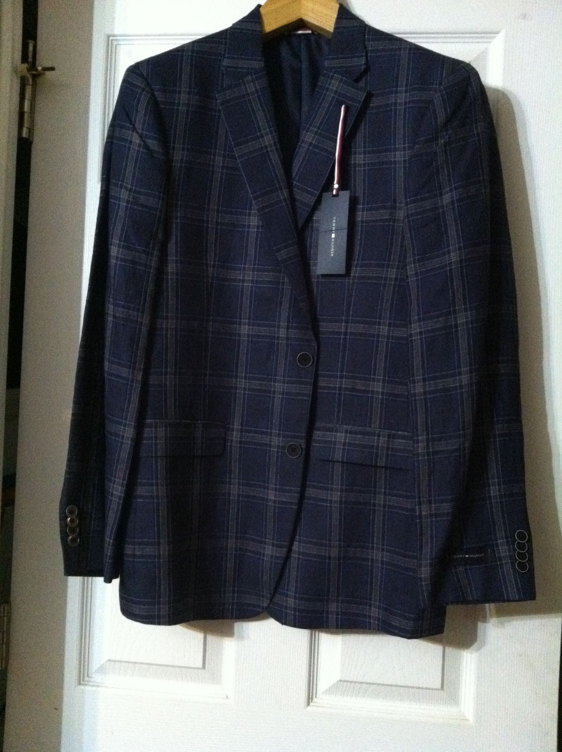 Tommy Hilfiger TOMMY HILFIGER MEN'S SPORT JACKET COAT BLAZER 40R Size 40R - 1 Thumbnail