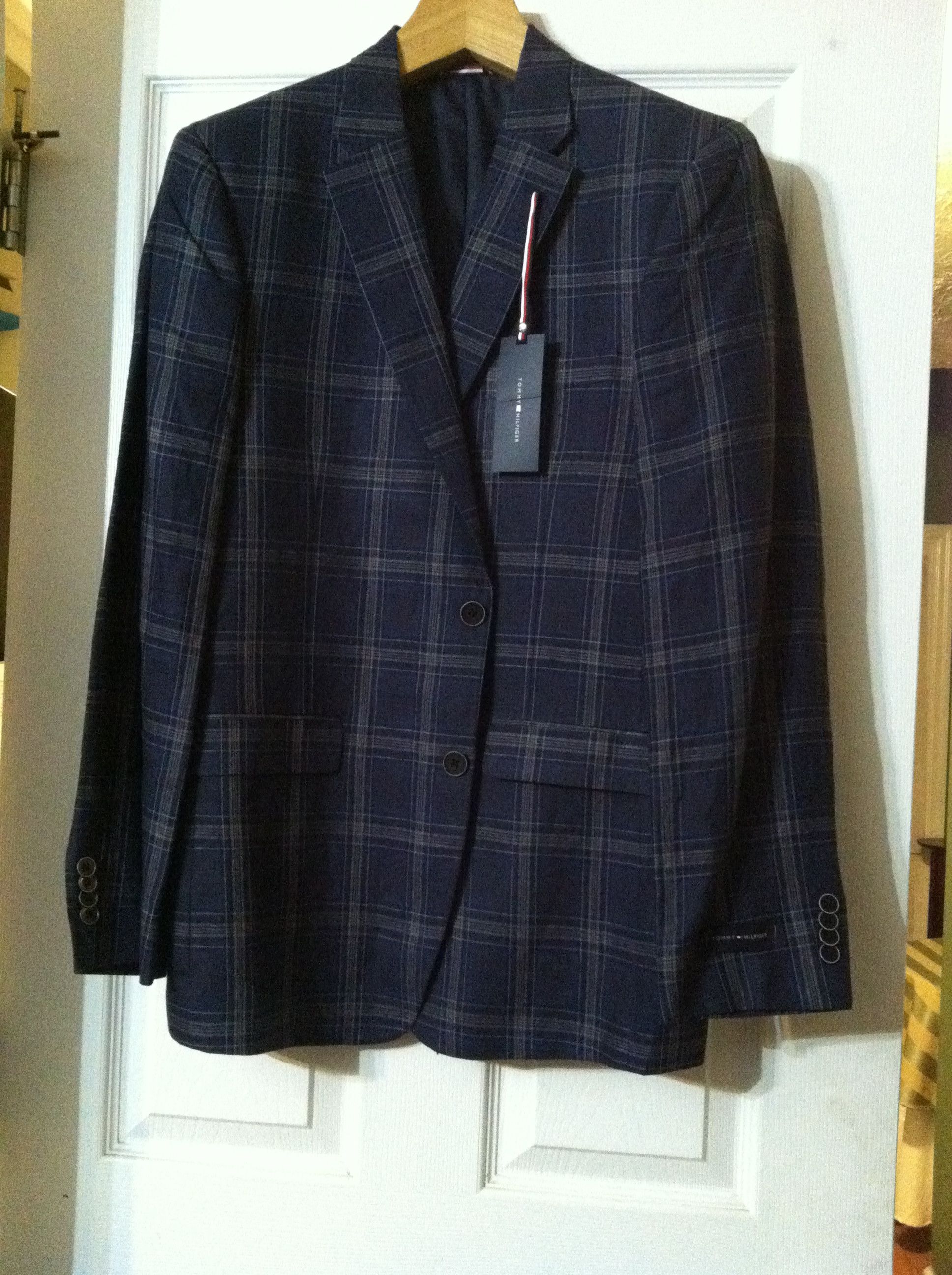Tommy Hilfiger TOMMY HILFIGER MEN'S SPORT JACKET COAT BLAZER 40R Size 40R - 4 Thumbnail
