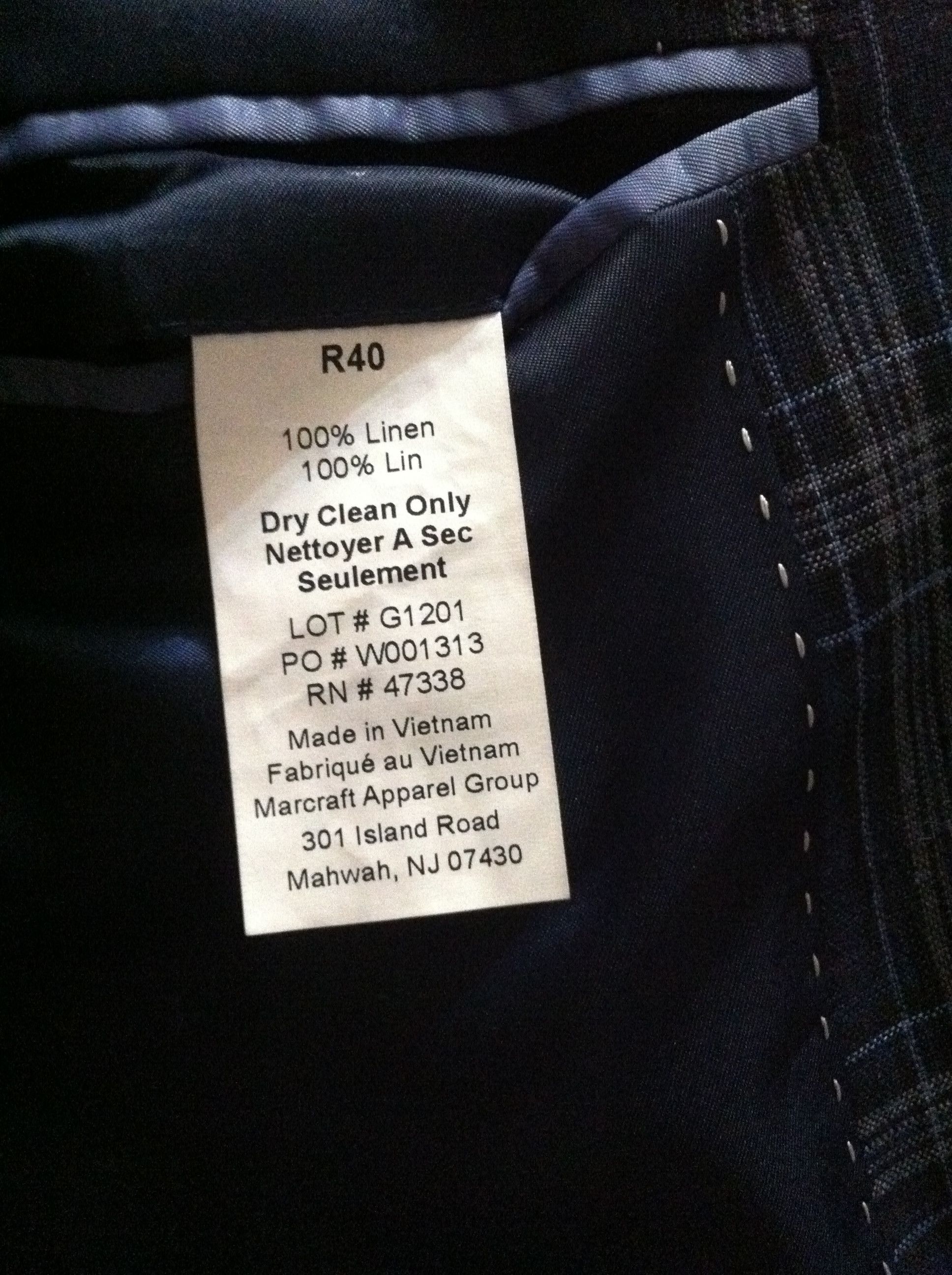 Tommy Hilfiger TOMMY HILFIGER MEN'S SPORT JACKET COAT BLAZER 40R Size 40R - 9 Thumbnail