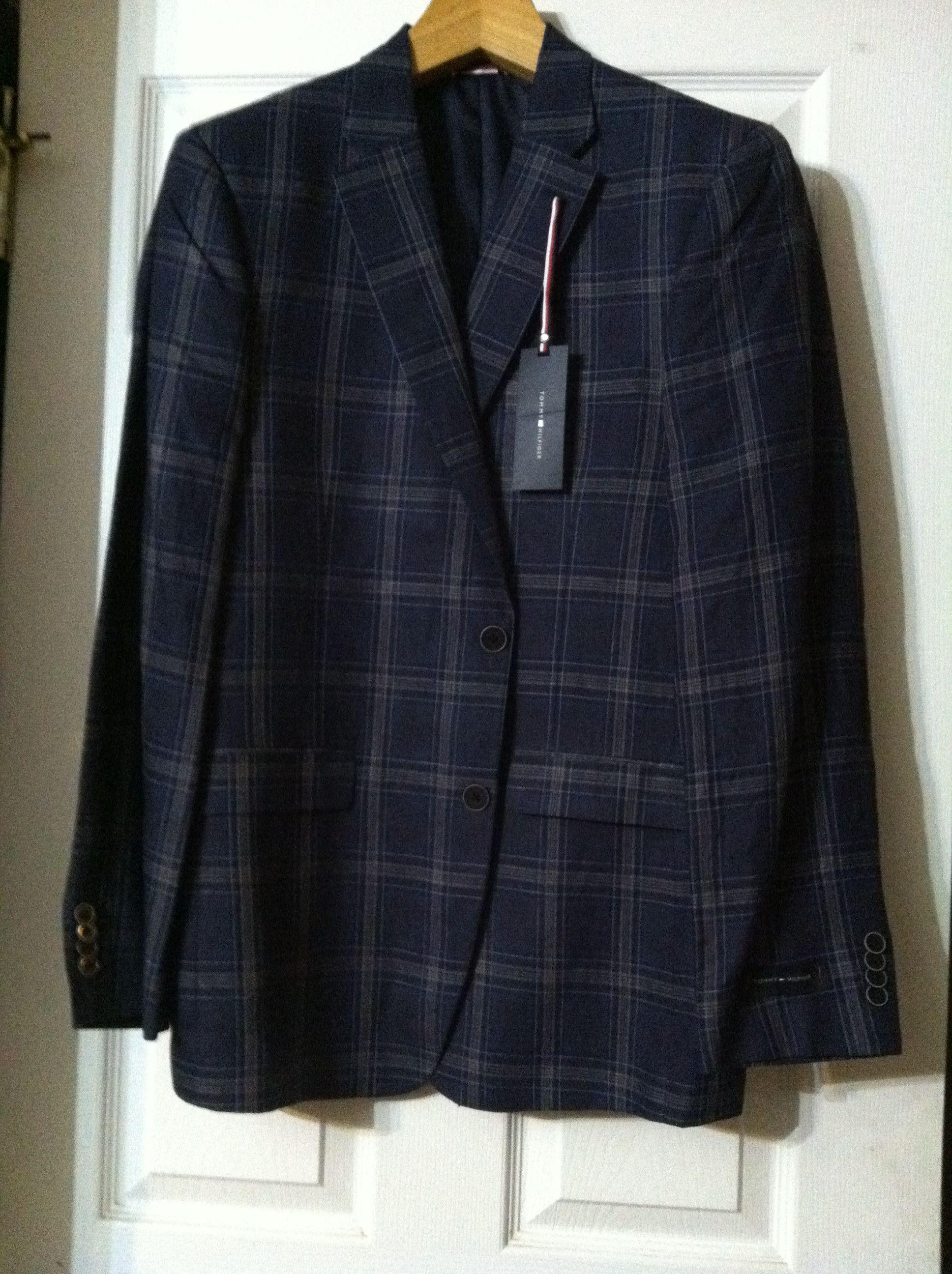 Tommy Hilfiger TOMMY HILFIGER MEN'S SPORT JACKET COAT BLAZER 40R Size 40R - 2 Thumbnail