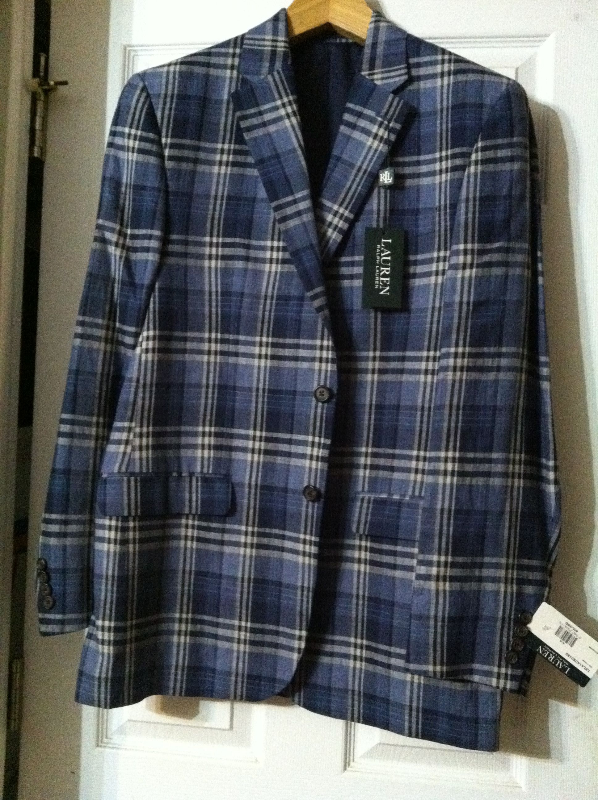Ralph Lauren RALPH LAUREN MEN'S SPORT JACKET COAT BLAZER 40L Size 40L - 2 Thumbnail