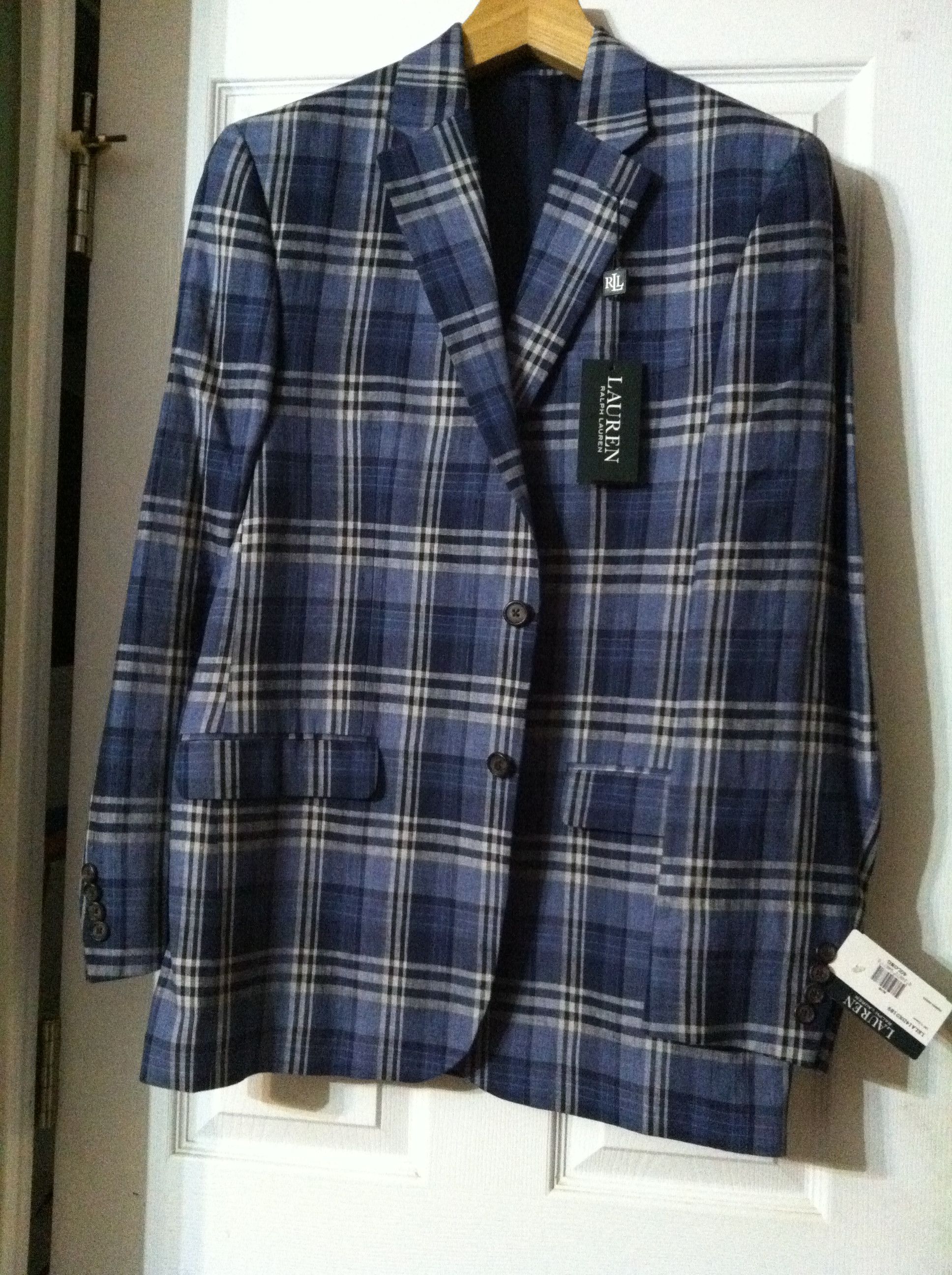 Ralph Lauren RALPH LAUREN MEN'S SPORT JACKET COAT BLAZER 40L Size 40L - 1 Thumbnail