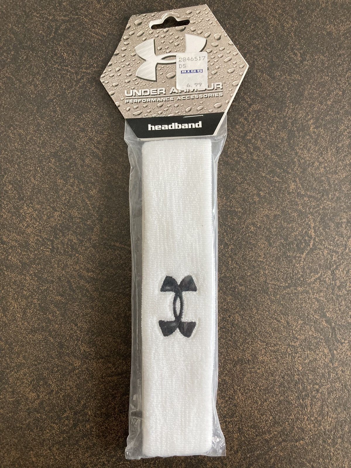 Under Armour UNDER ARMOUR WHITE ADULT HEADBAND NEW UA SPORTS ATHLETICS Size ONE SIZE - 3 Thumbnail