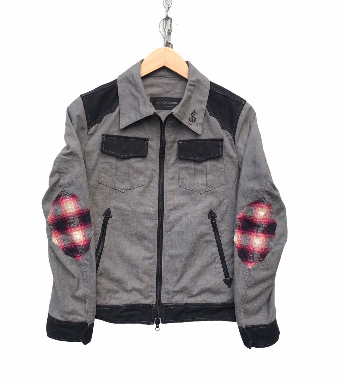 Japanese Brand Japanese Brand No Crossing Denim Western Style Jacket Size US S / EU 44-46 / 1 - 1 Thumbnail