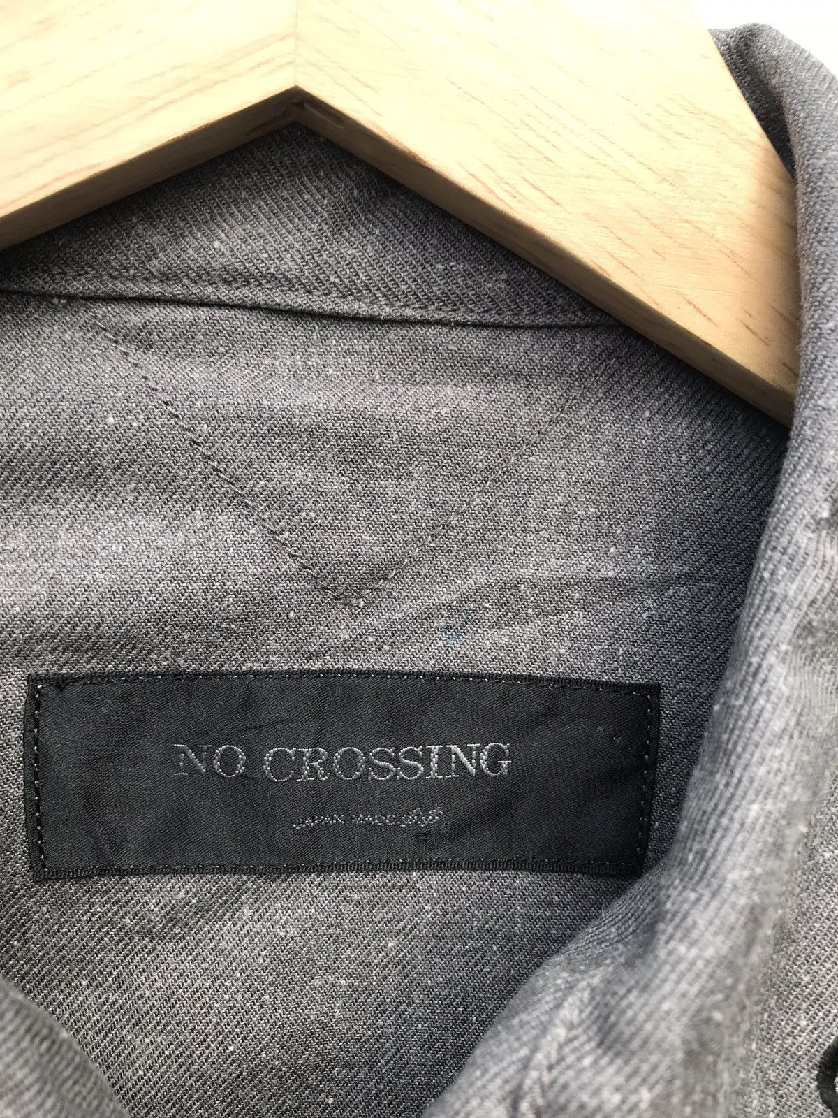 Japanese Brand Japanese Brand No Crossing Denim Western Style Jacket Size US S / EU 44-46 / 1 - 2 Thumbnail