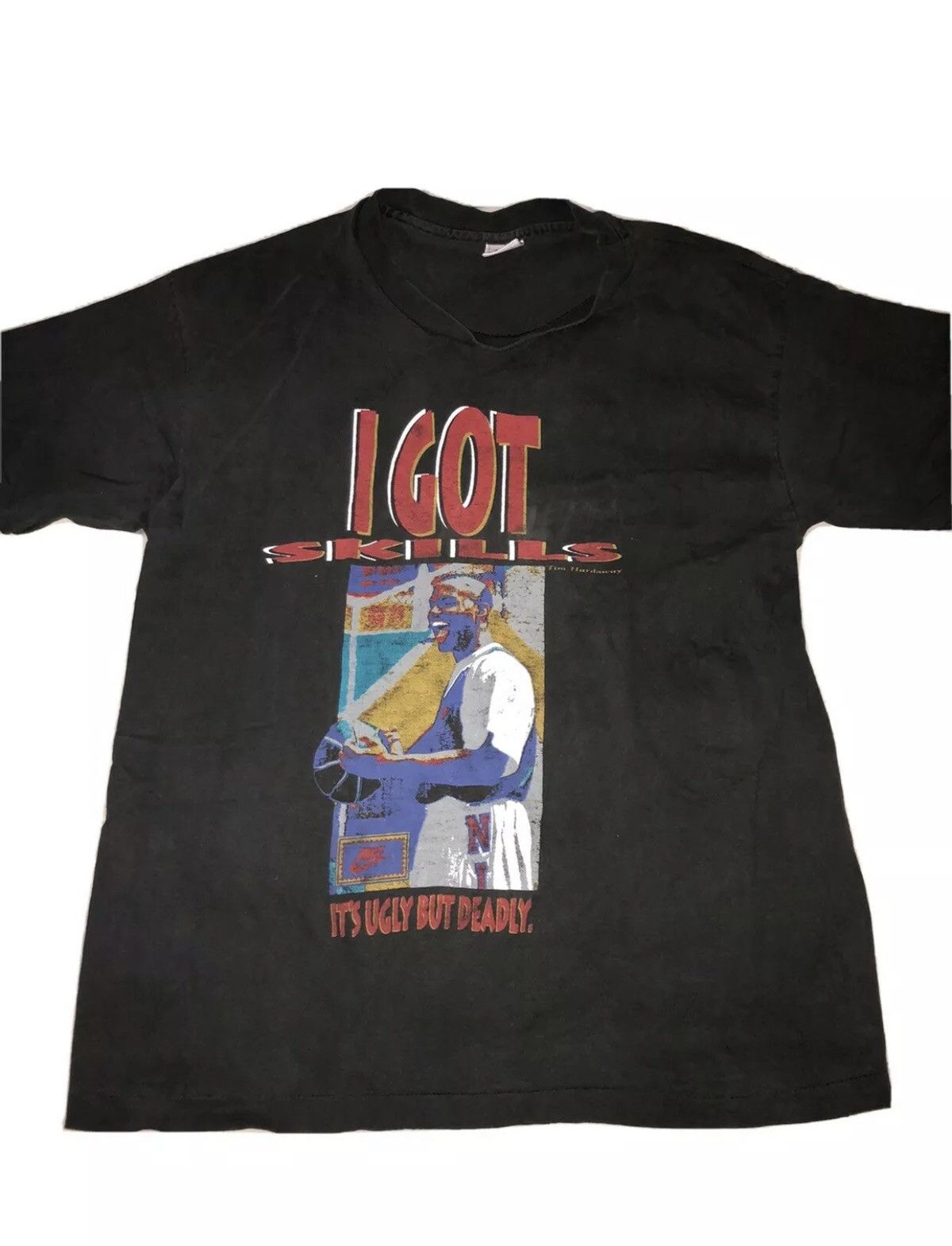 Nike × Vintage Vintage Nike Tim Hardaway Tee 90s USA XL