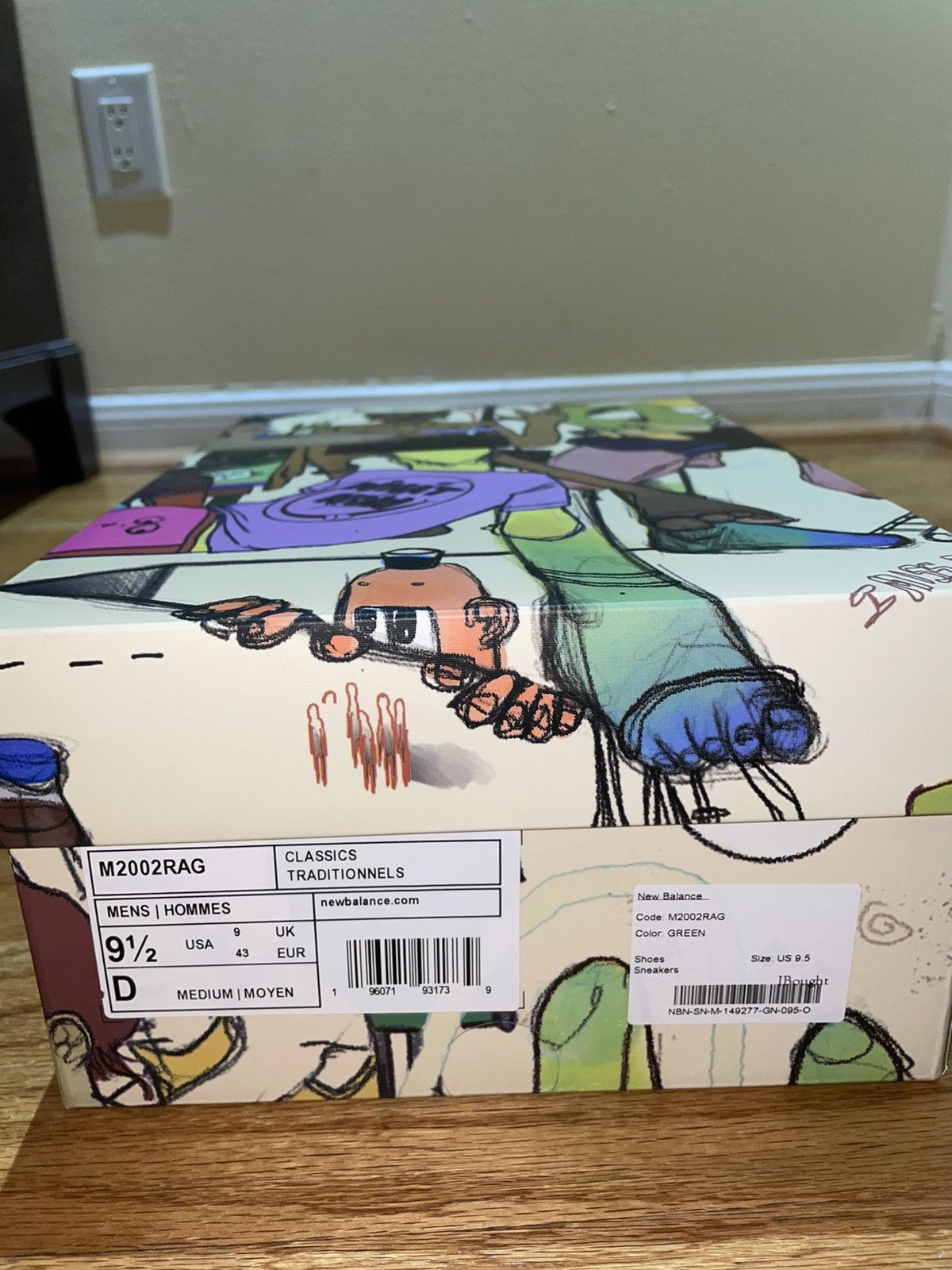 New Balance New Balance X Bryant Giles 2002r Size US 9.5 / EU 42-43 - 10 Thumbnail