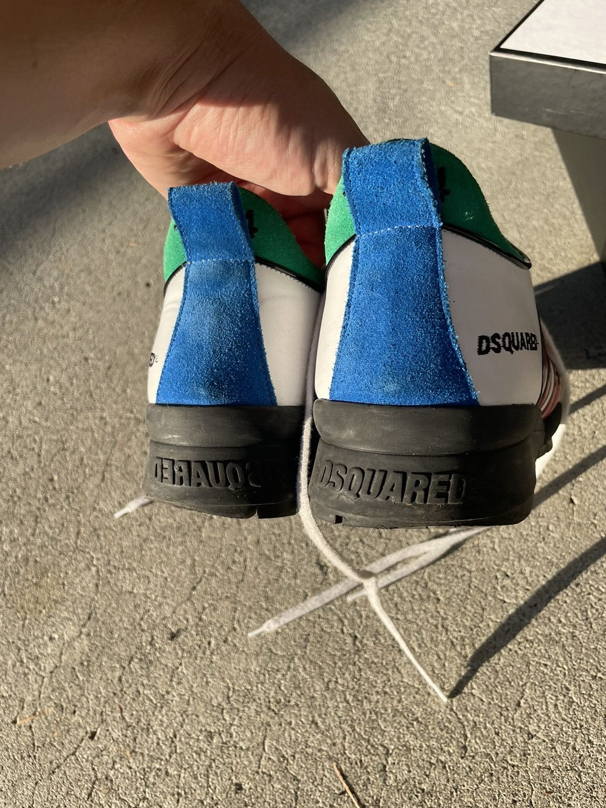 Dsquared2 Dsquared2 Lace Up Low Top Sneakers Size US 10 / EU 43 - 2 Thumbnail