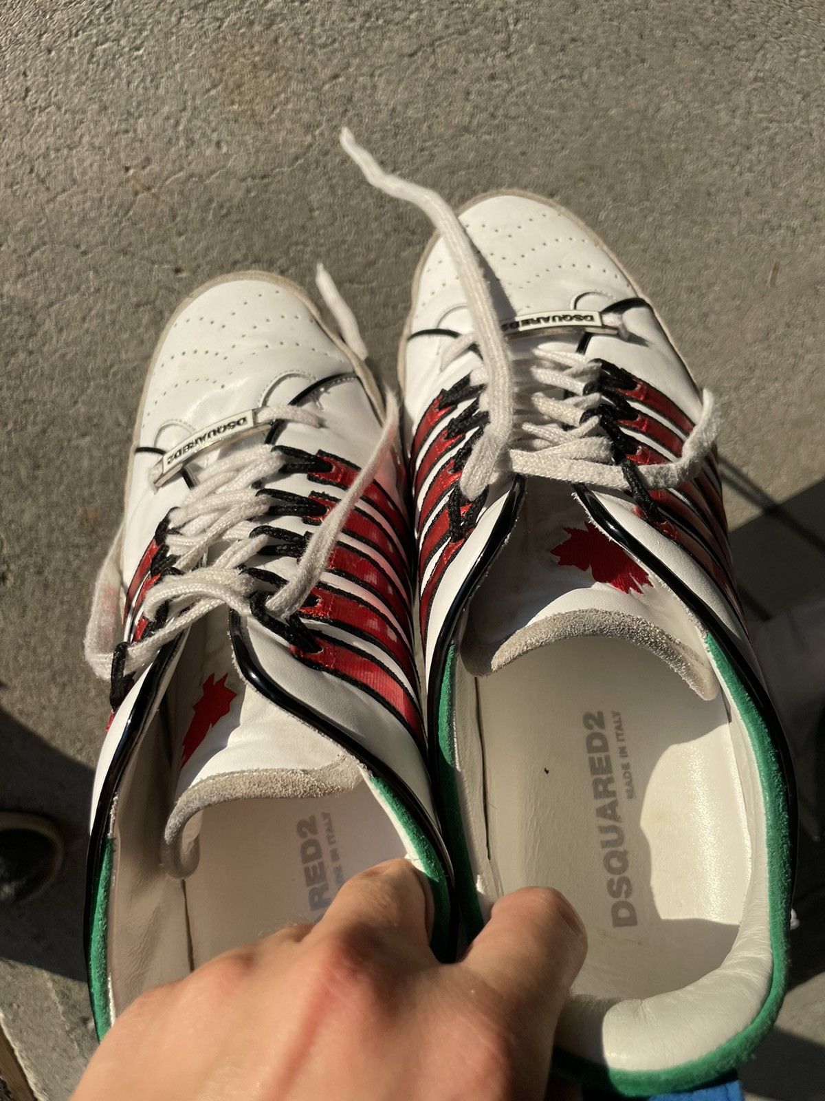 Dsquared2 Dsquared2 Lace Up Low Top Sneakers Size US 10 / EU 43 - 4 Thumbnail