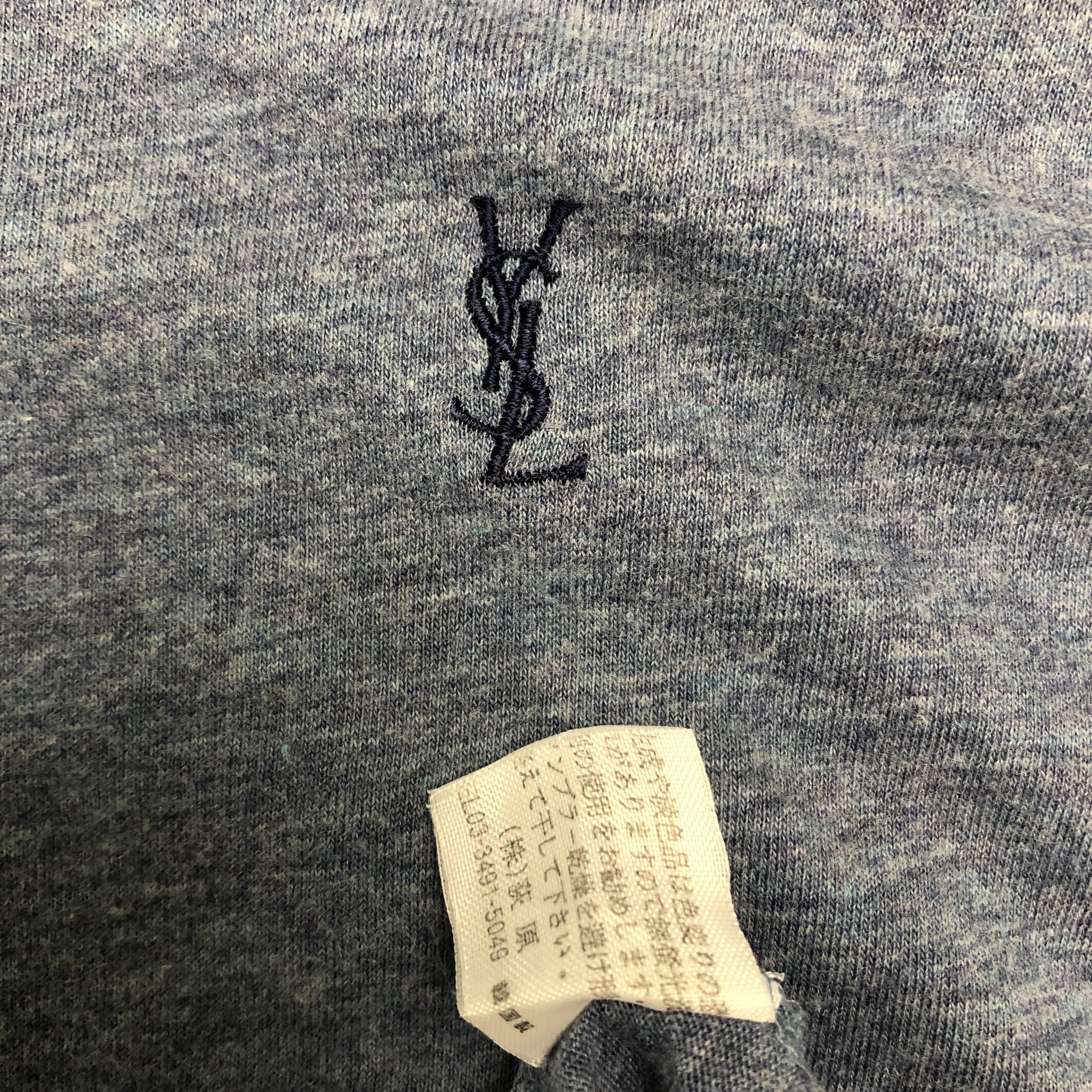 Vintage × Yves Saint Laurent 90’s Yves Saint Laurent Embroidery Small Logo Style Tshirt Size US S / EU 44-46 / 1 - 5 Thumbnail