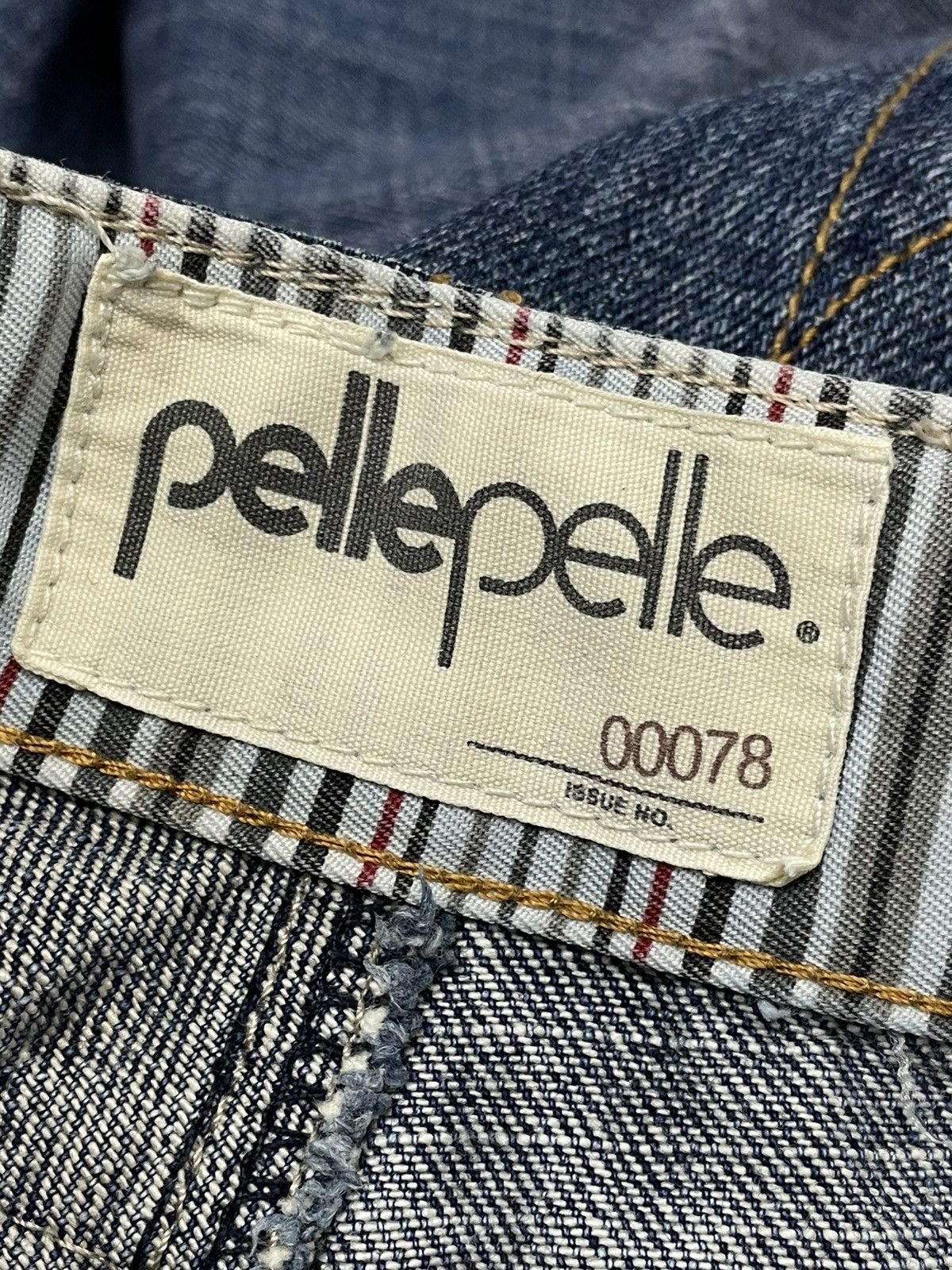 Marc Buchanan × Pelle Pelle × Vintage 🔥DOPE! Vintage 90’s PELLE PELLE Baggy Distressed Denim Size US 32 / EU 48 - 11 Thumbnail
