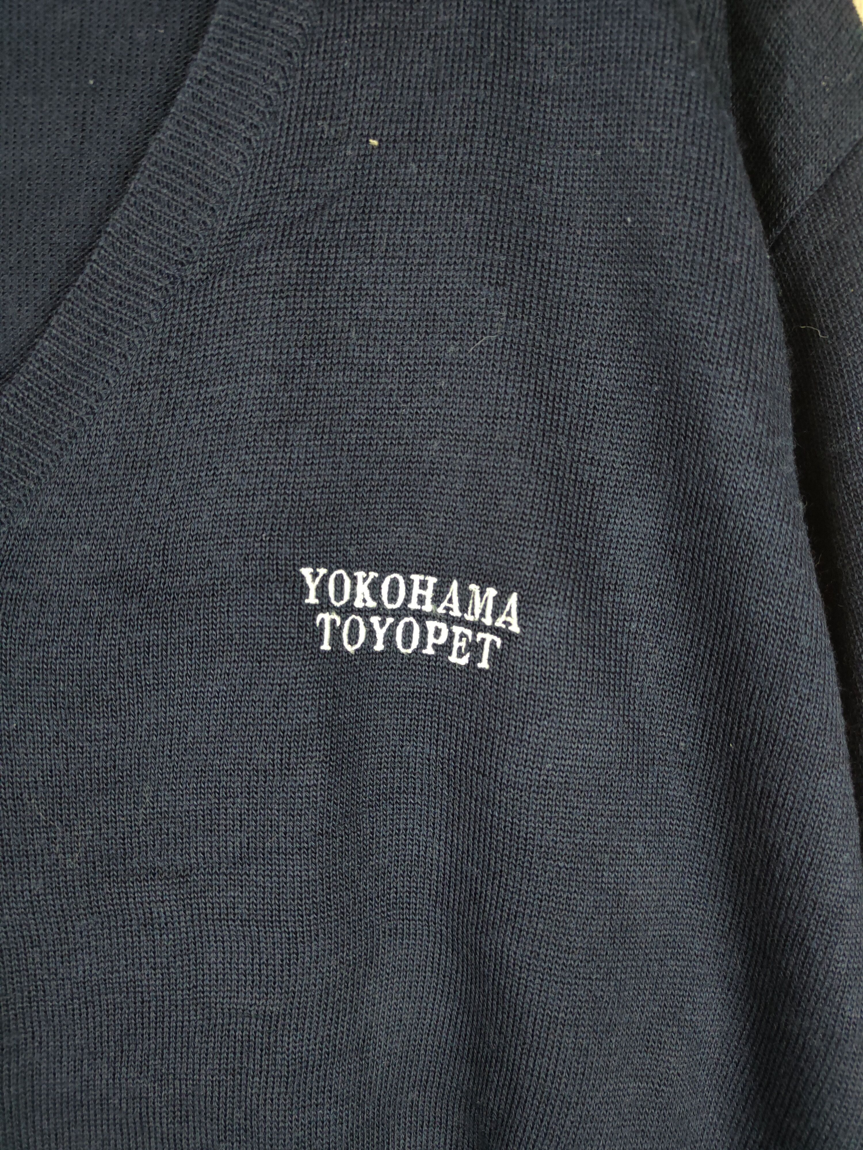 Japanese Brand × Vintage Emile Galle Dark Blue Knitwear #4290 Size US L / EU 52-54 / 3 - 3 Thumbnail