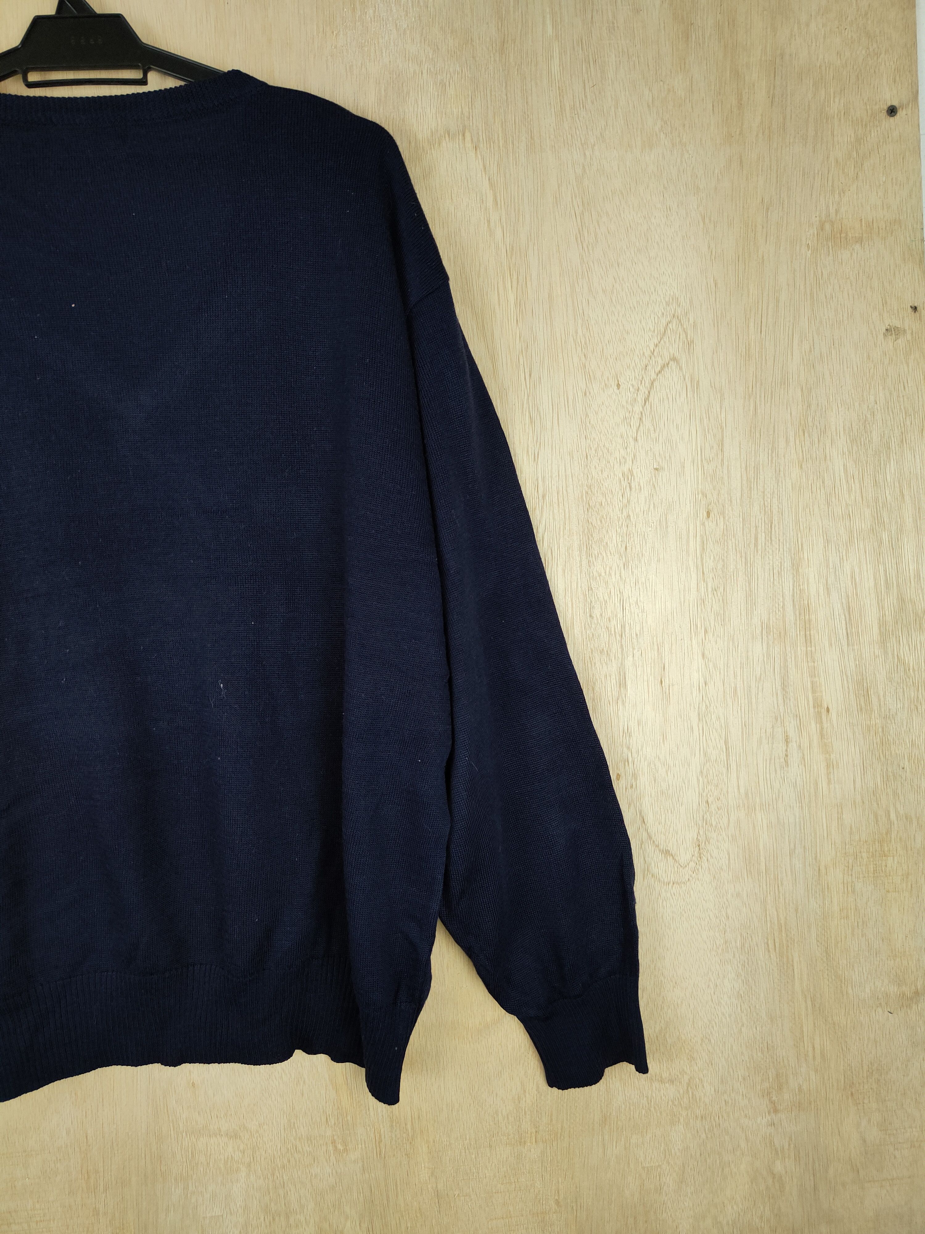 Japanese Brand × Vintage Emile Galle Dark Blue Knitwear #4290 Size US L / EU 52-54 / 3 - 8 Thumbnail