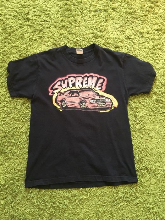 supreme airbrush car tee